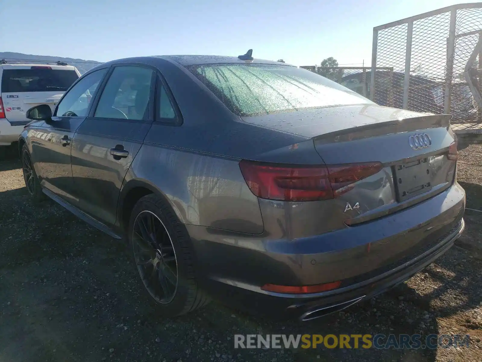 3 Photograph of a damaged car WAUENAF41KA013518 AUDI A4 2019