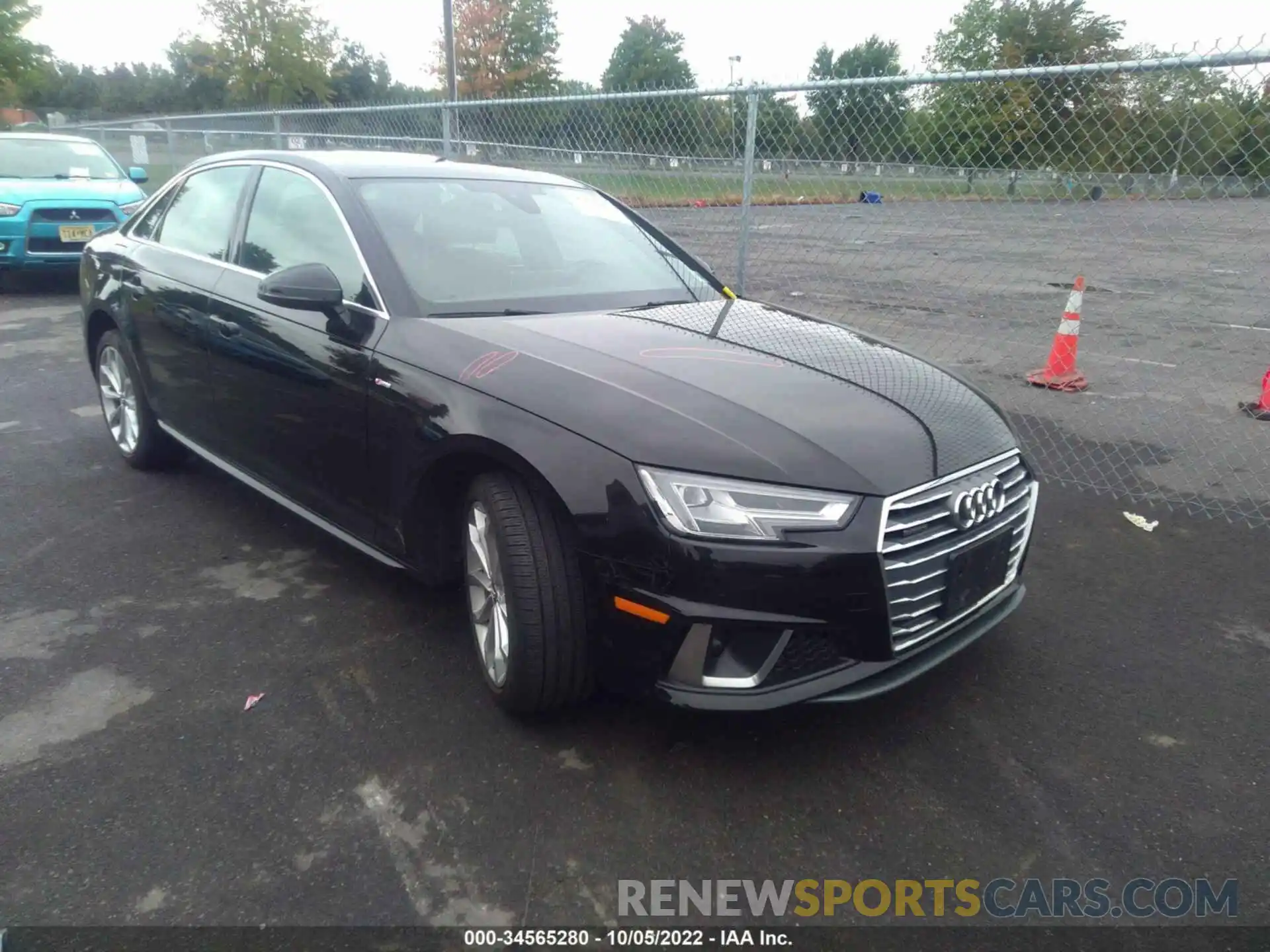 1 Photograph of a damaged car WAUENAF41KA040170 AUDI A4 2019