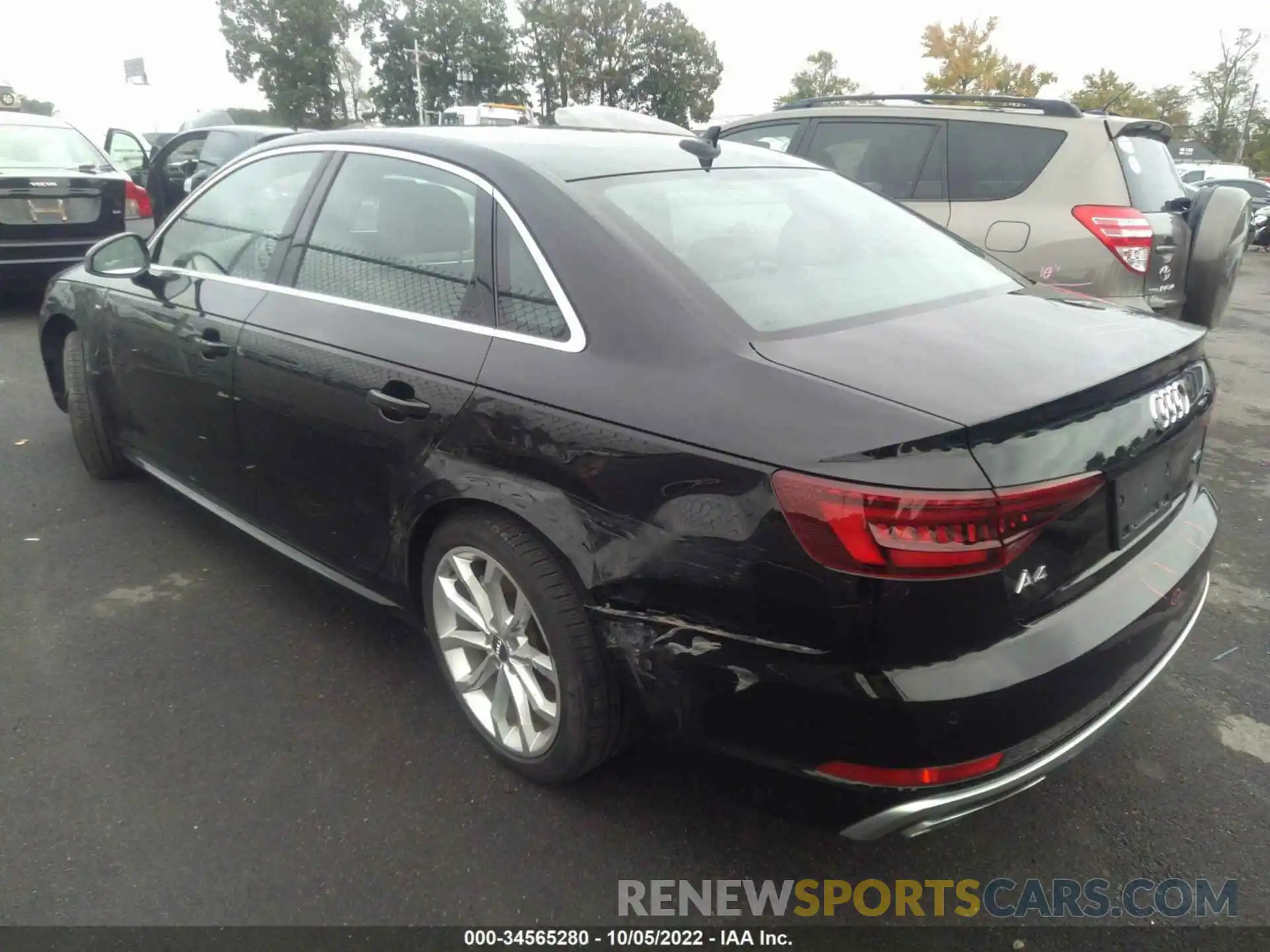 6 Photograph of a damaged car WAUENAF41KA040170 AUDI A4 2019