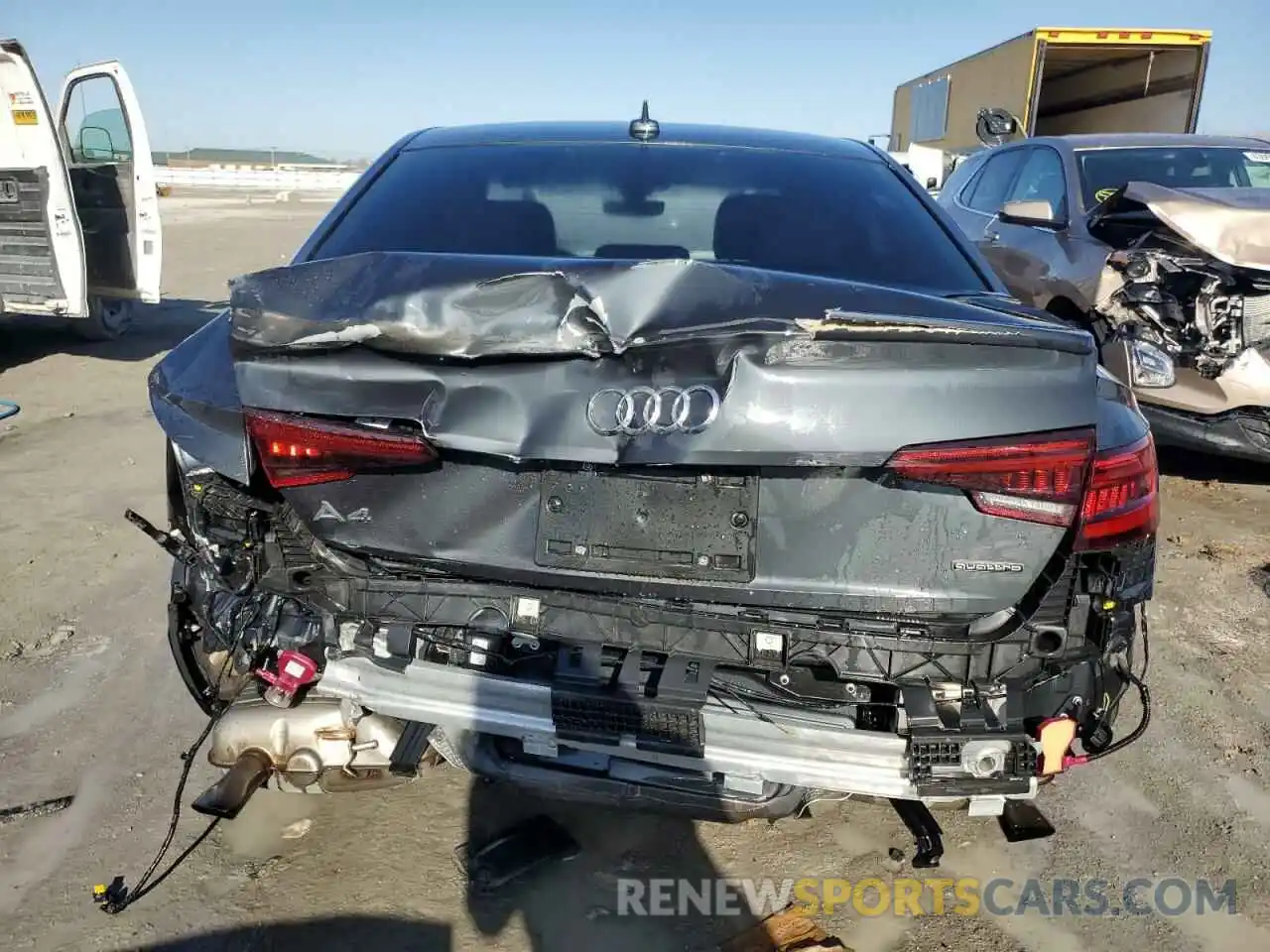 6 Photograph of a damaged car WAUENAF41KA049645 AUDI A4 2019