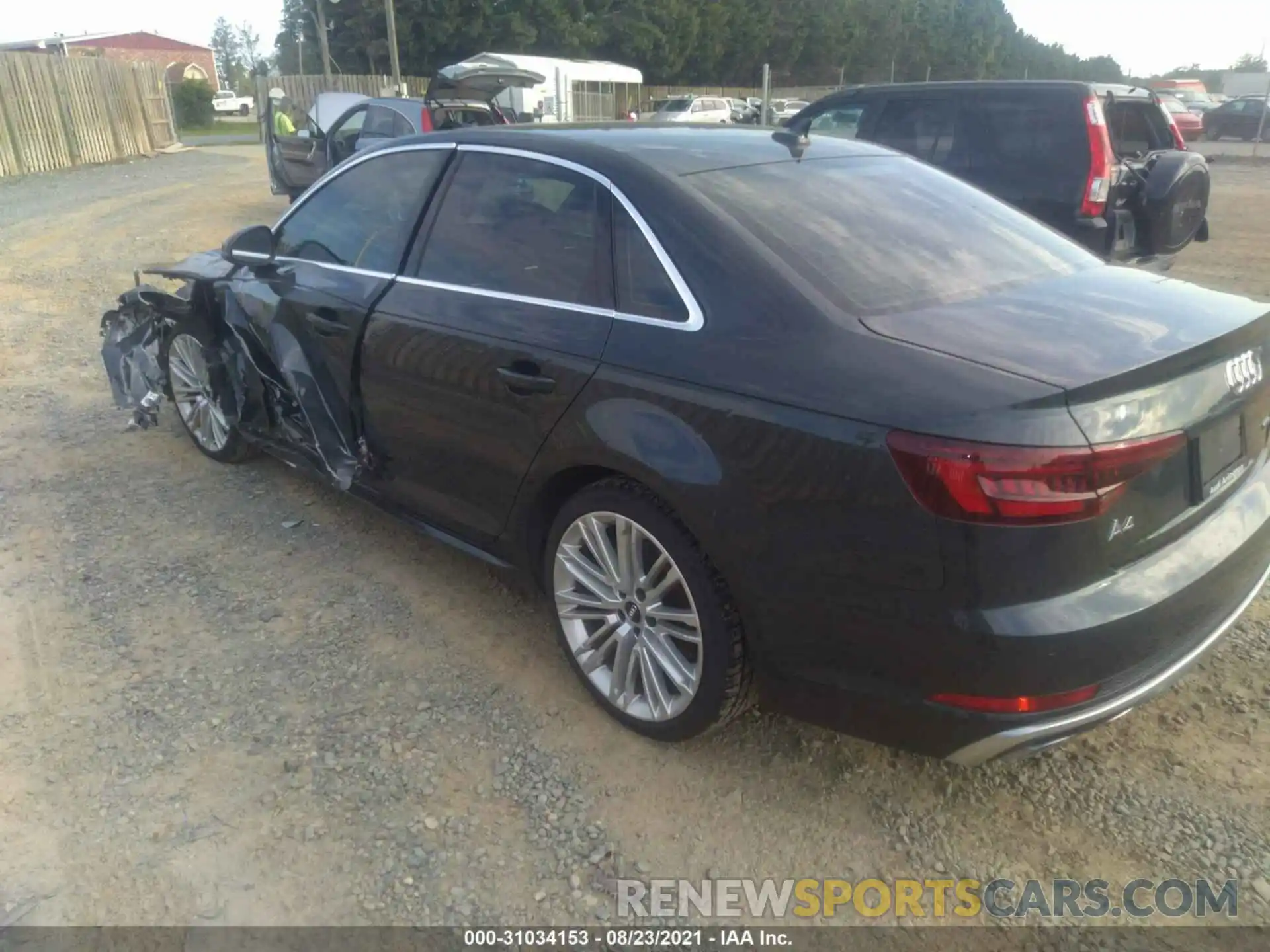 3 Фотография поврежденного автомобиля WAUENAF41KA052920 AUDI A4 2019