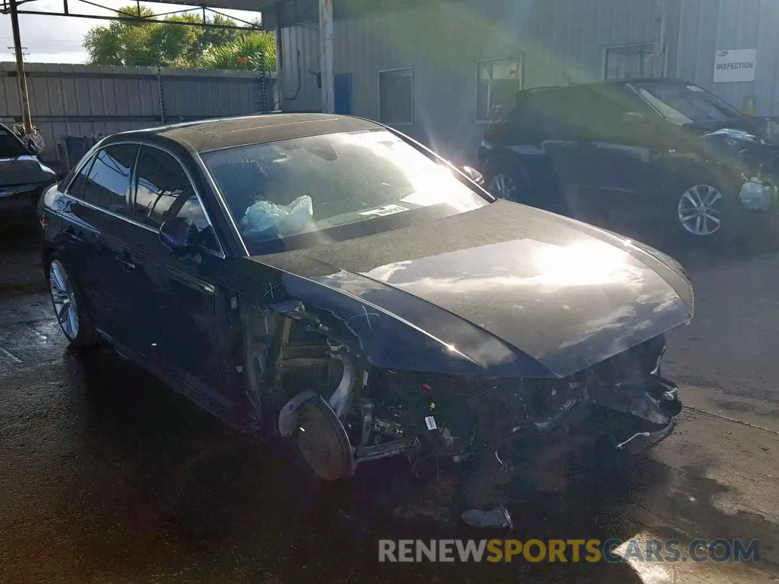 1 Photograph of a damaged car WAUENAF41KA052982 AUDI A4 2019