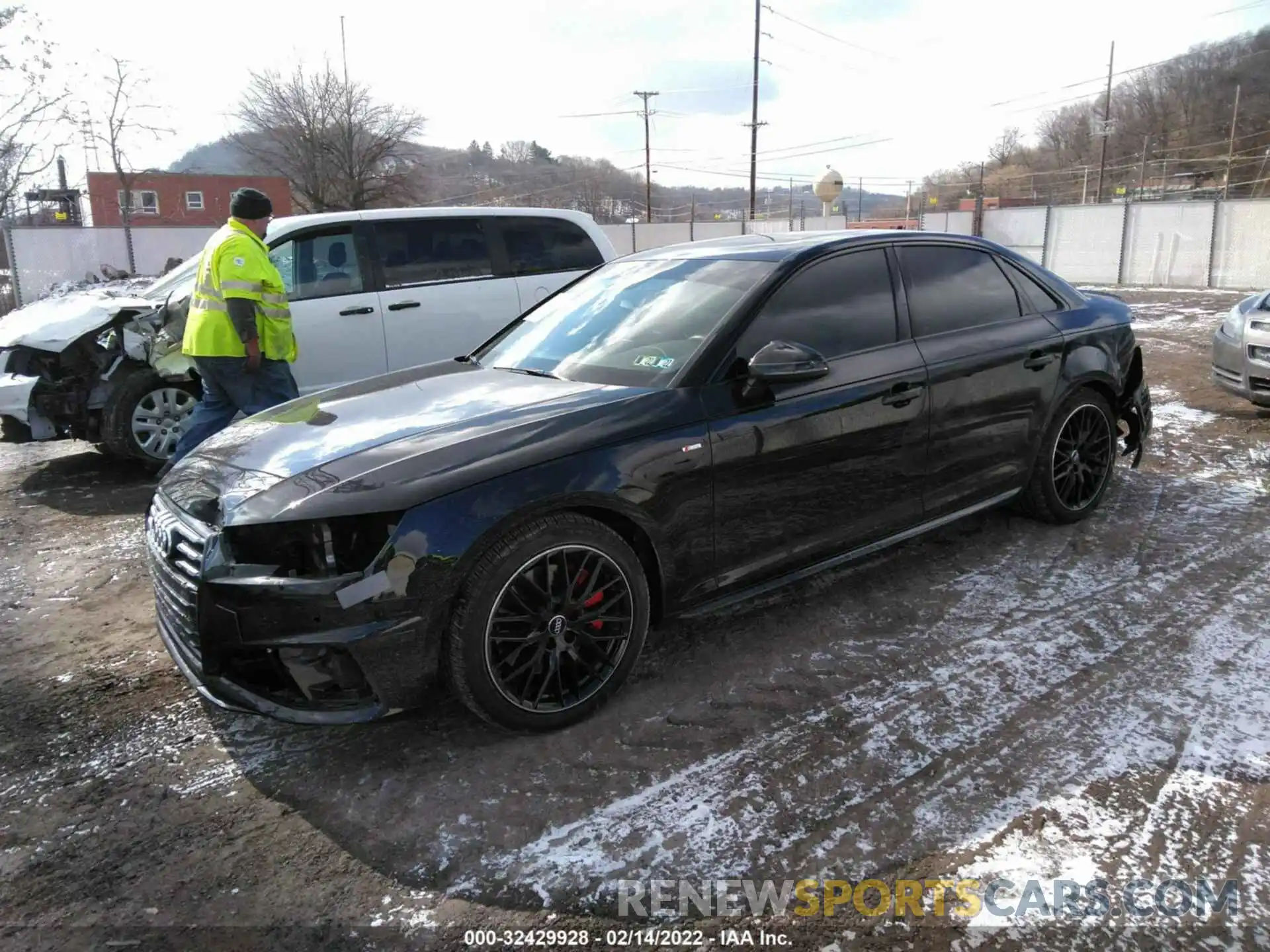 2 Photograph of a damaged car WAUENAF41KA109293 AUDI A4 2019