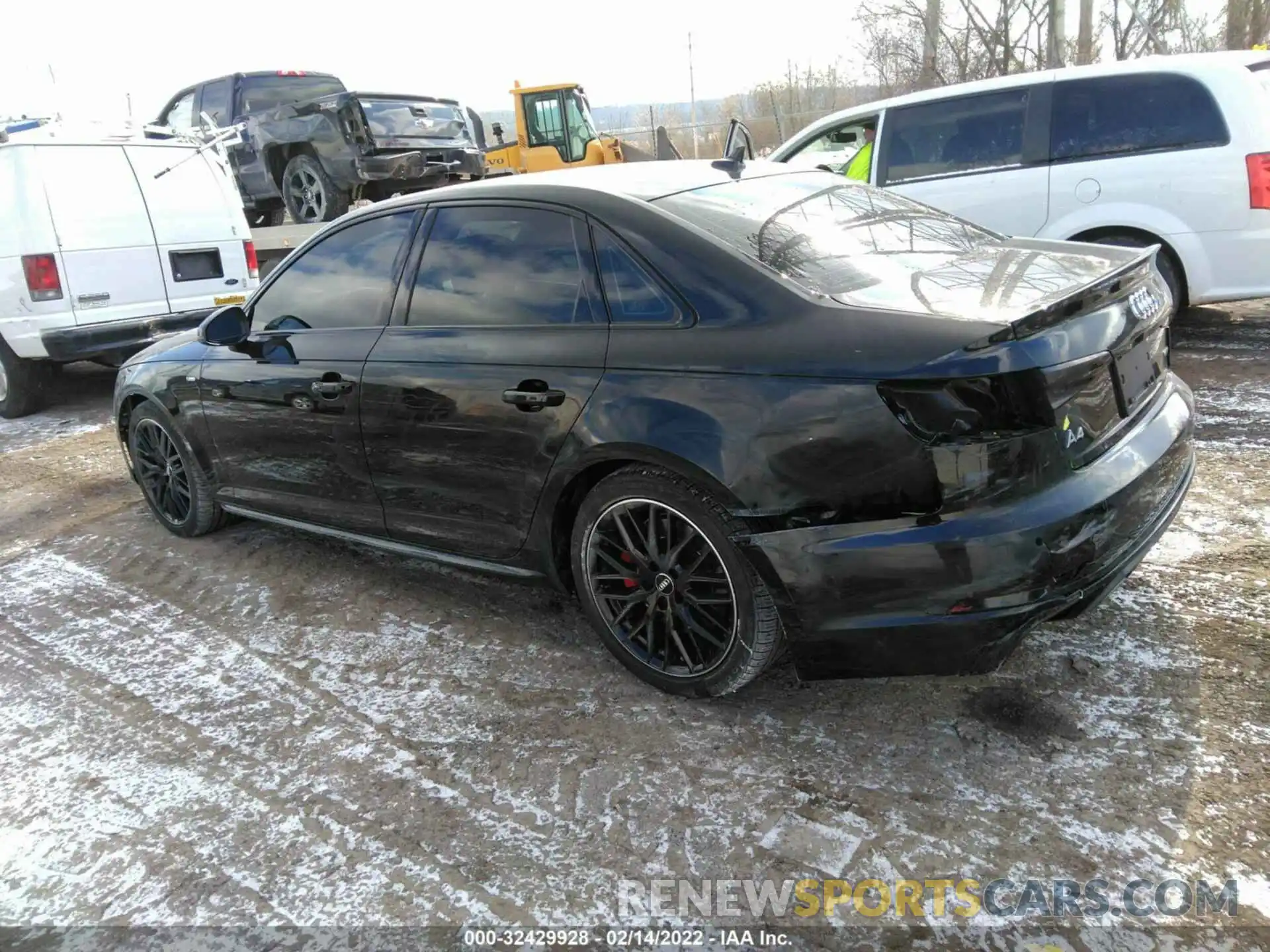 3 Photograph of a damaged car WAUENAF41KA109293 AUDI A4 2019