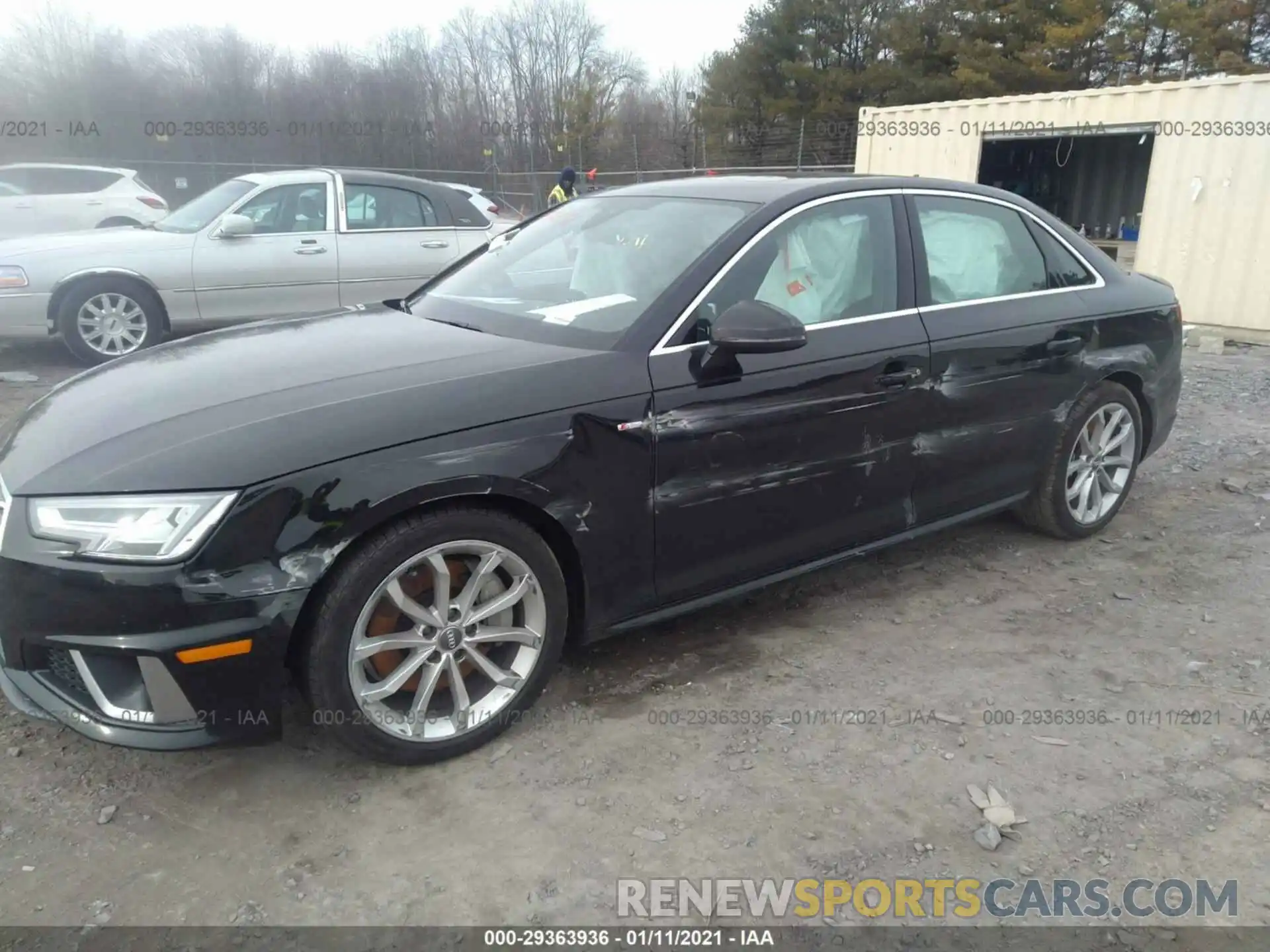 6 Photograph of a damaged car WAUENAF41KA114087 AUDI A4 2019