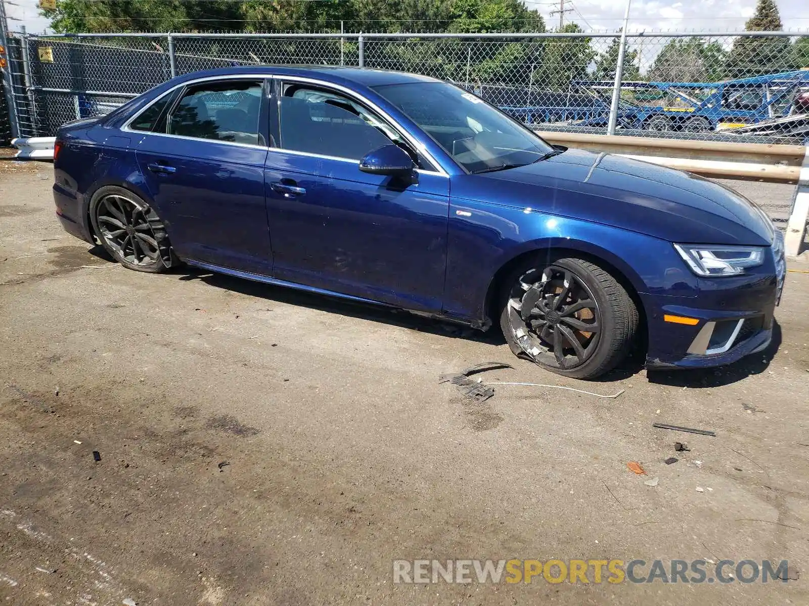 9 Photograph of a damaged car WAUENAF41KA116387 AUDI A4 2019