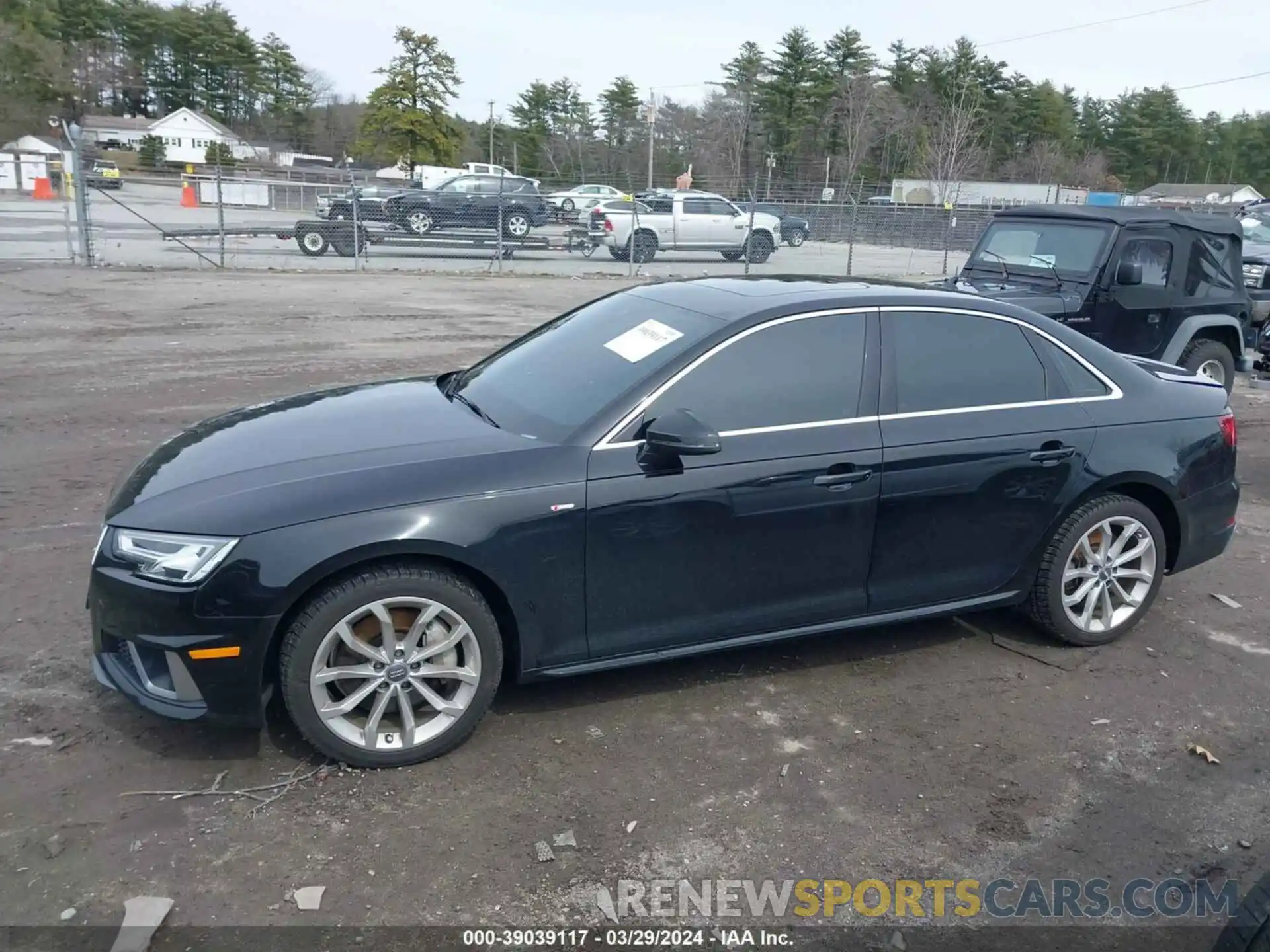 15 Photograph of a damaged car WAUENAF41KA120309 AUDI A4 2019