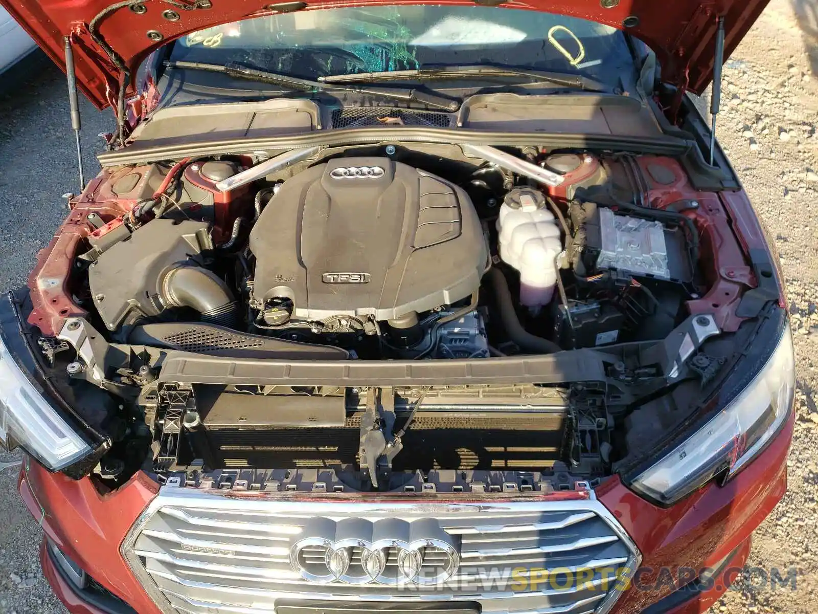 7 Photograph of a damaged car WAUENAF41KN018999 AUDI A4 2019