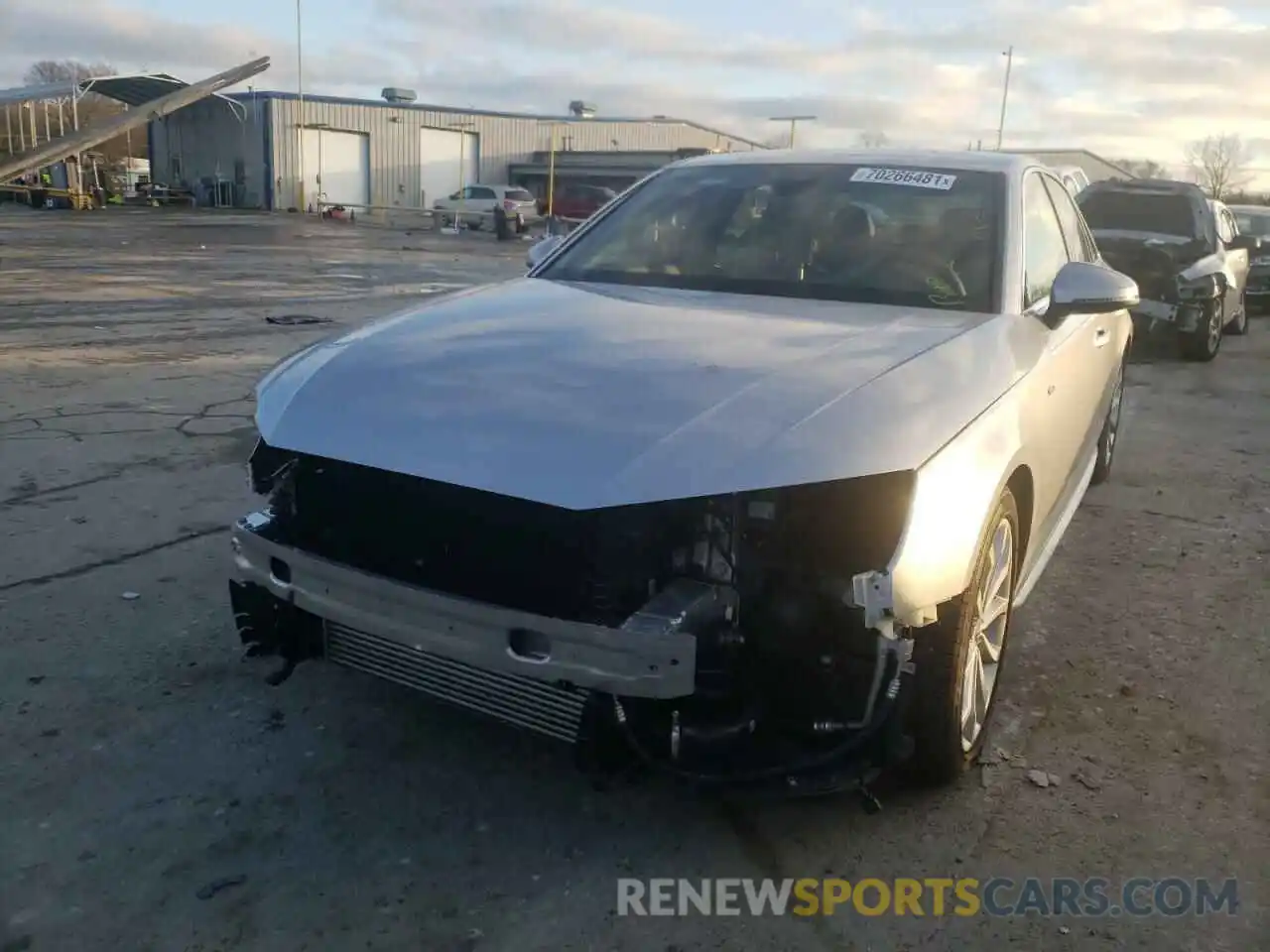 9 Photograph of a damaged car WAUENAF41KN019473 AUDI A4 2019