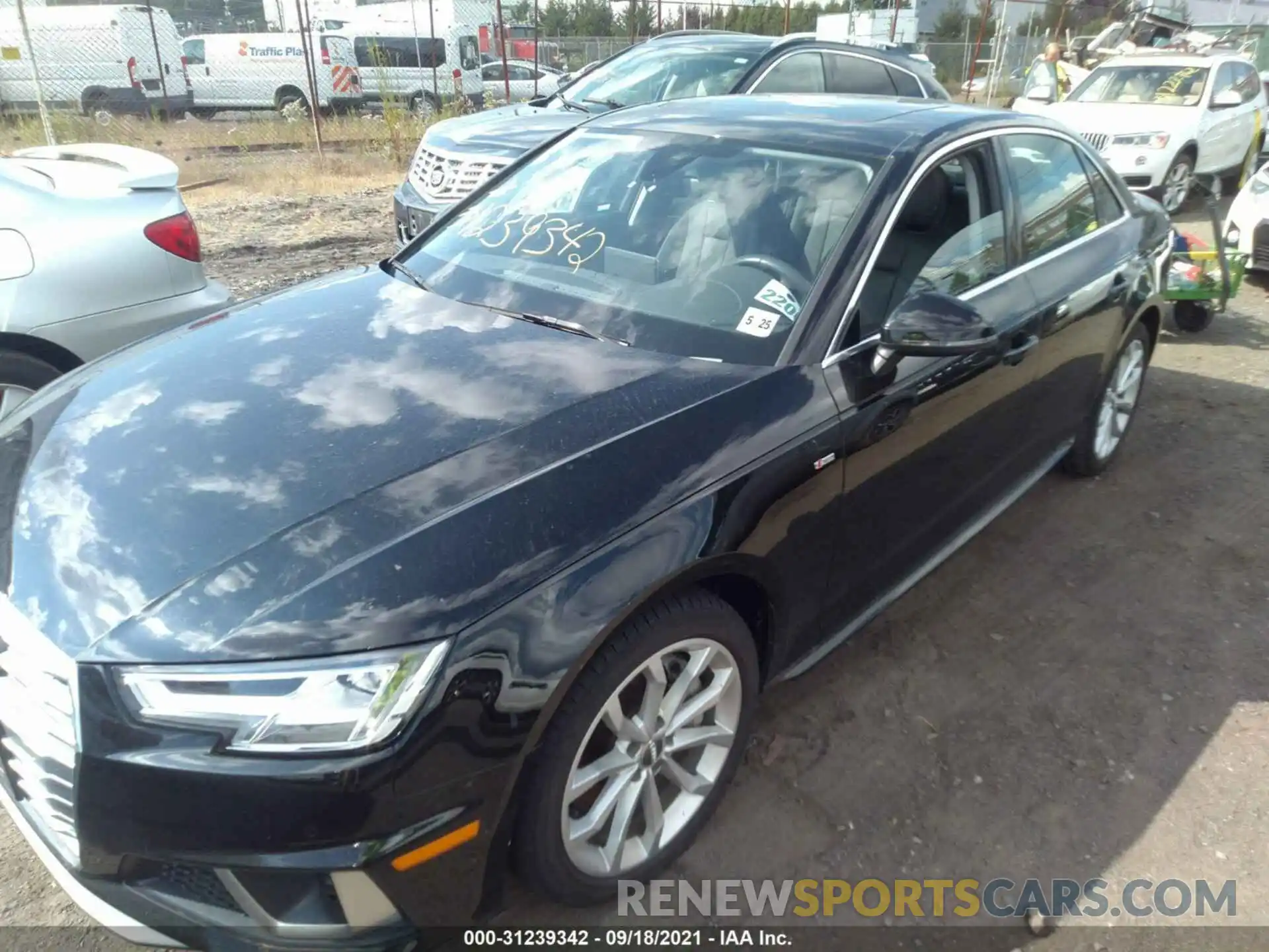 2 Photograph of a damaged car WAUENAF42KA045121 AUDI A4 2019