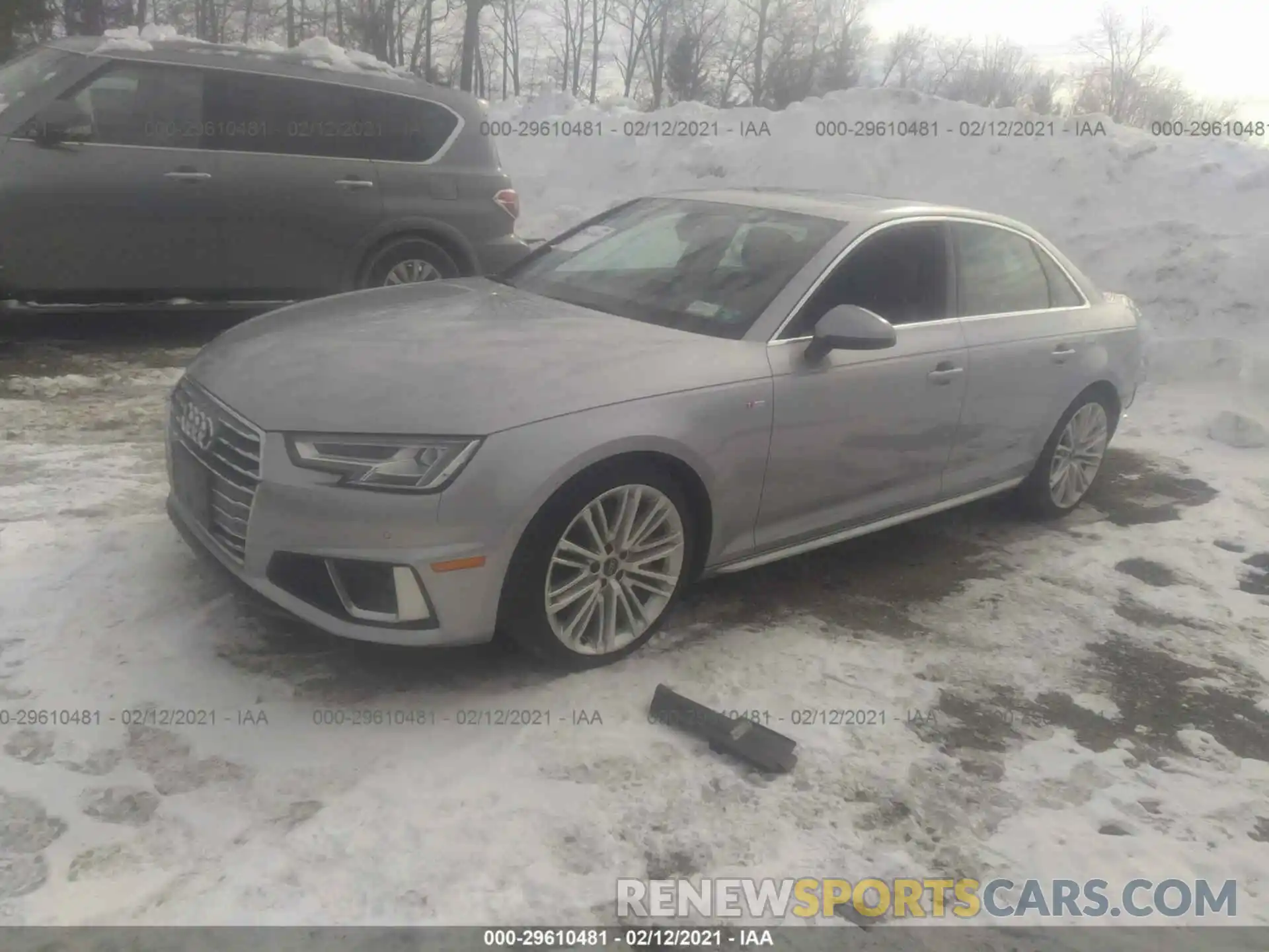 2 Photograph of a damaged car WAUENAF42KA045202 AUDI A4 2019