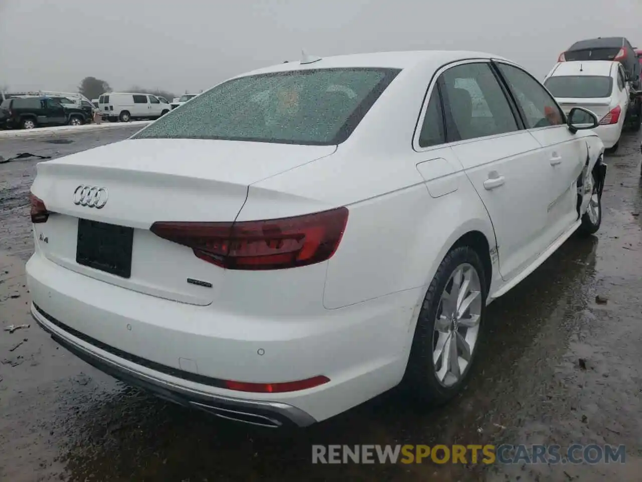 4 Фотография поврежденного автомобиля WAUENAF42KA068351 AUDI A4 2019