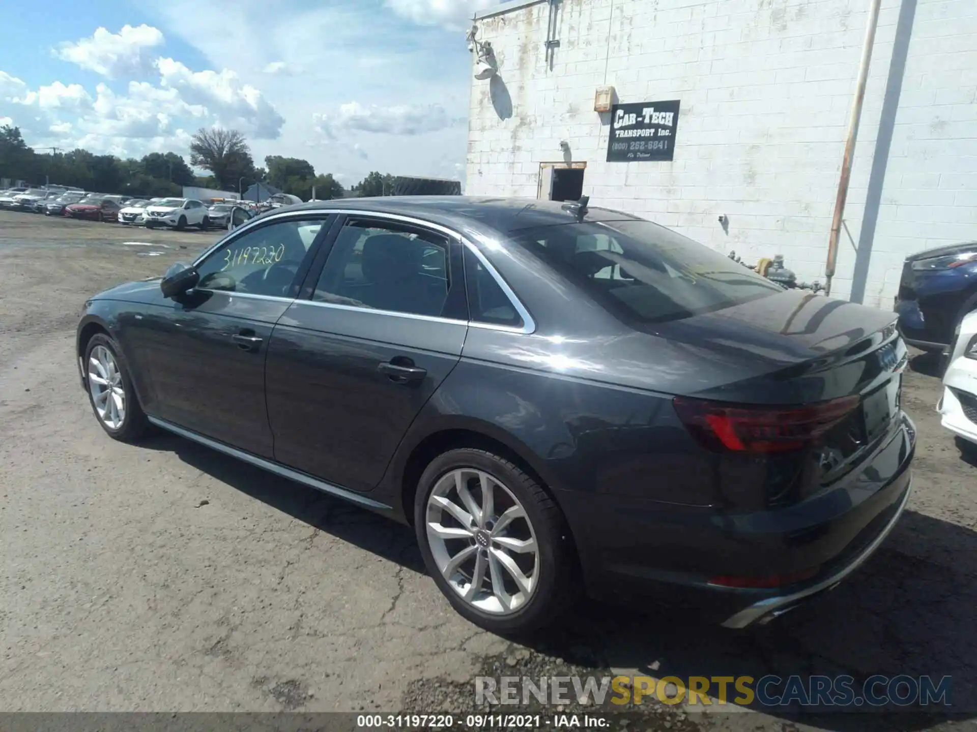 3 Photograph of a damaged car WAUENAF42KN007767 AUDI A4 2019