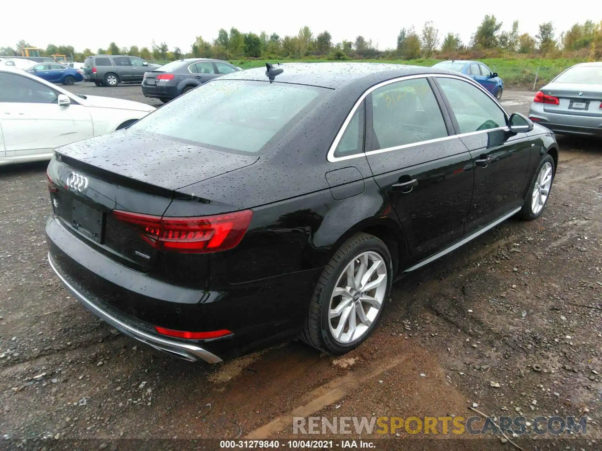 4 Фотография поврежденного автомобиля WAUENAF42KN016341 AUDI A4 2019