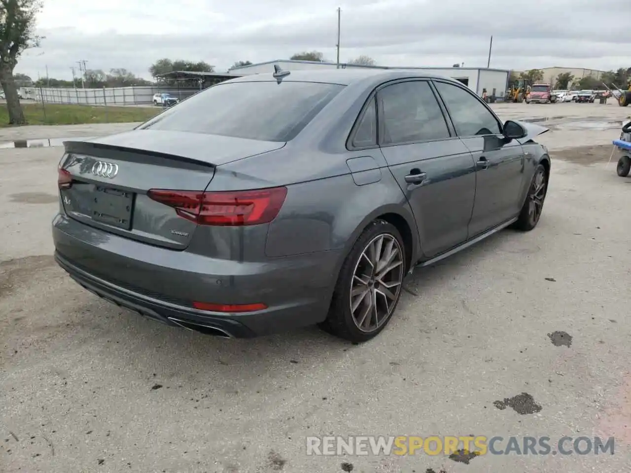 4 Photograph of a damaged car WAUENAF42KN019918 AUDI A4 2019