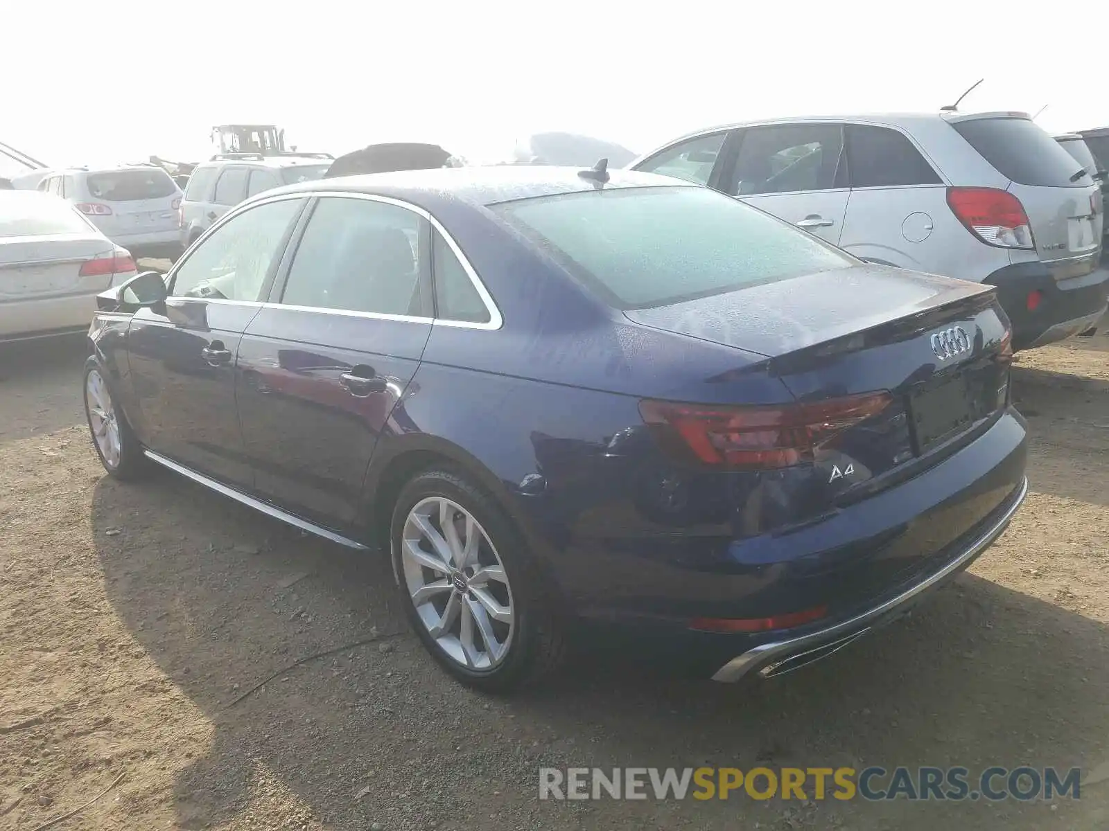 3 Photograph of a damaged car WAUENAF42KN020146 AUDI A4 2019