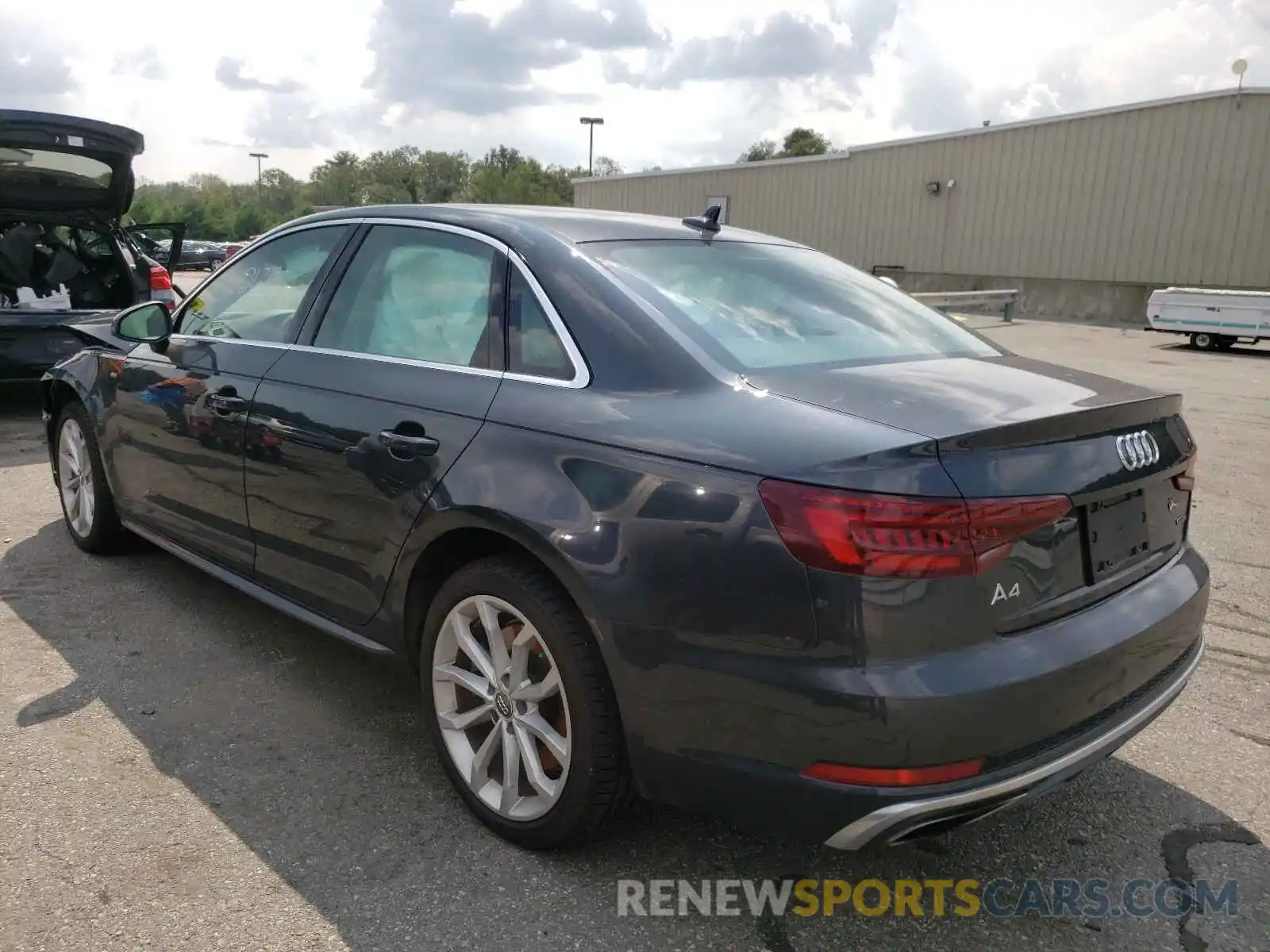 3 Photograph of a damaged car WAUENAF43KA029896 AUDI A4 2019