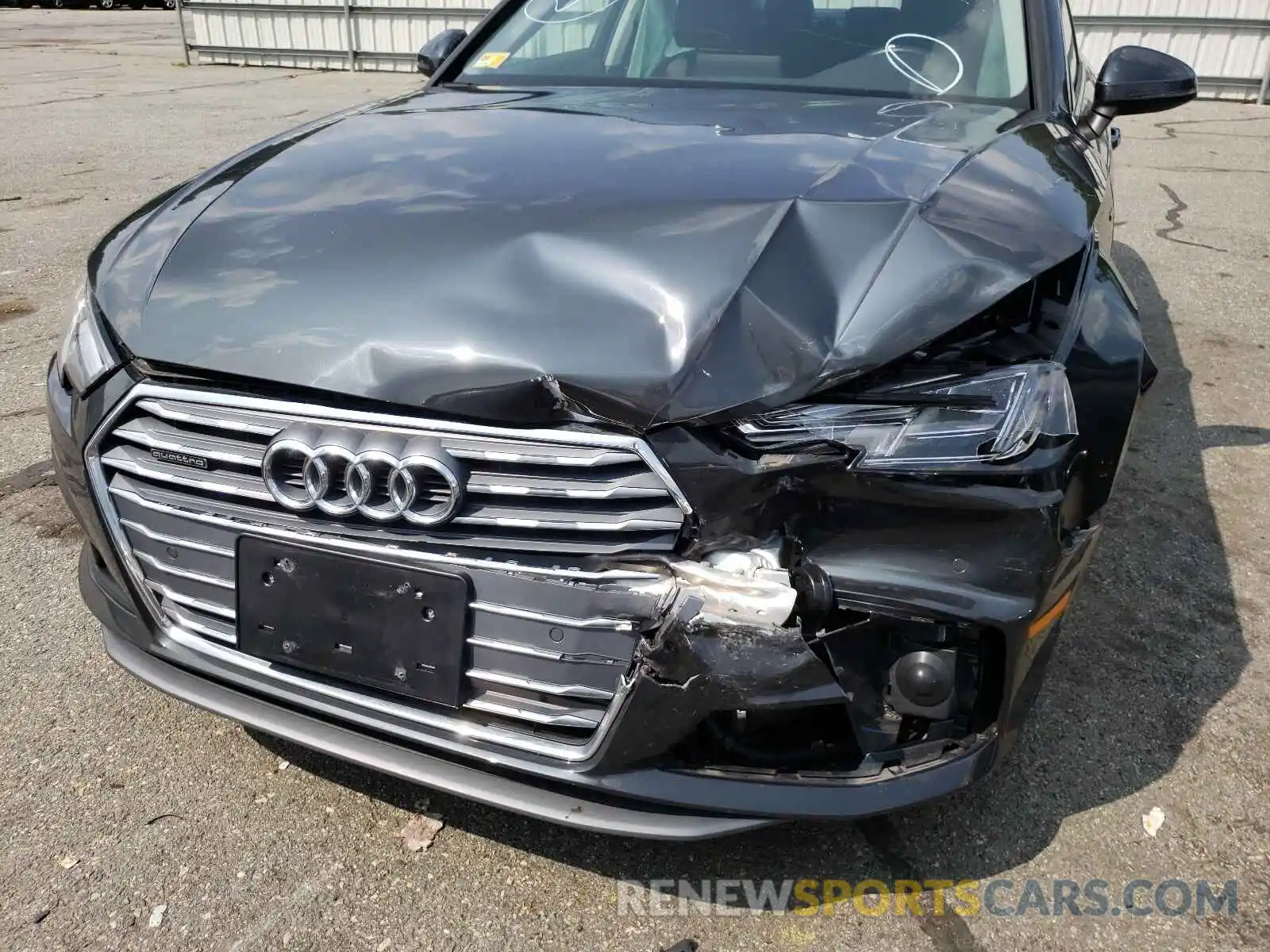 9 Photograph of a damaged car WAUENAF43KA029896 AUDI A4 2019