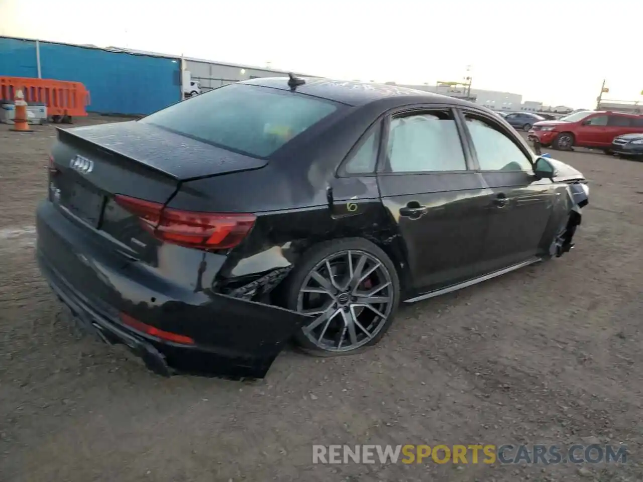 4 Photograph of a damaged car WAUENAF43KA075311 AUDI A4 2019