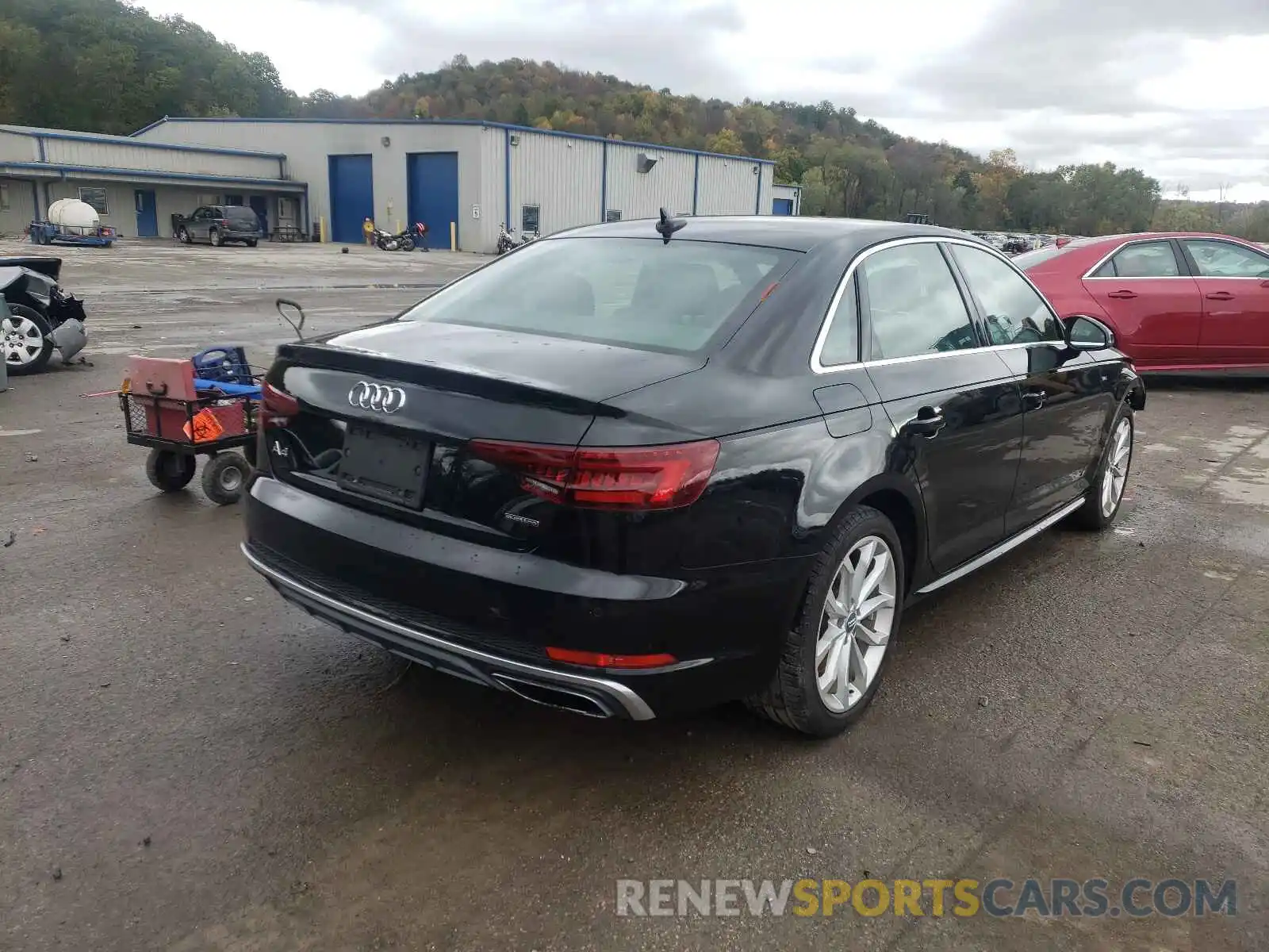 4 Фотография поврежденного автомобиля WAUENAF43KA118996 AUDI A4 2019