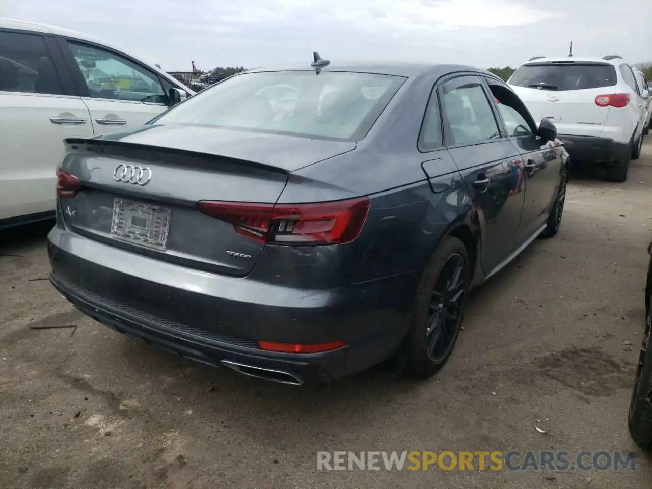 4 Фотография поврежденного автомобиля WAUENAF44KA012203 AUDI A4 2019