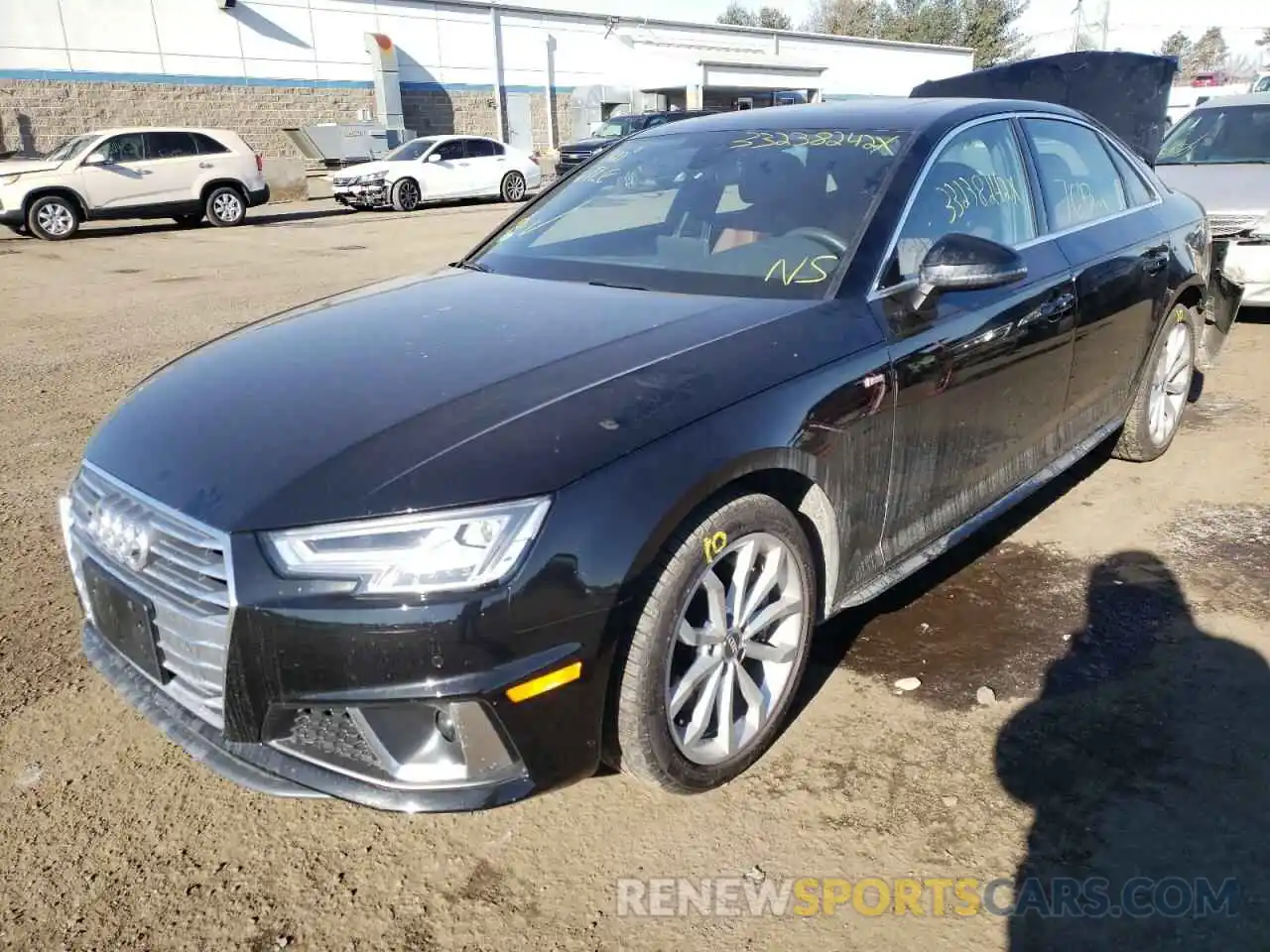 2 Фотография поврежденного автомобиля WAUENAF44KA040955 AUDI A4 2019