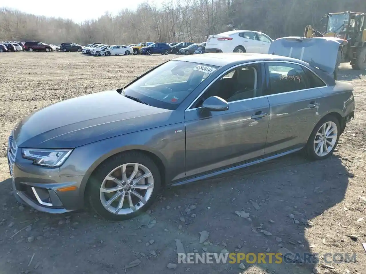 1 Photograph of a damaged car WAUENAF44KA041071 AUDI A4 2019