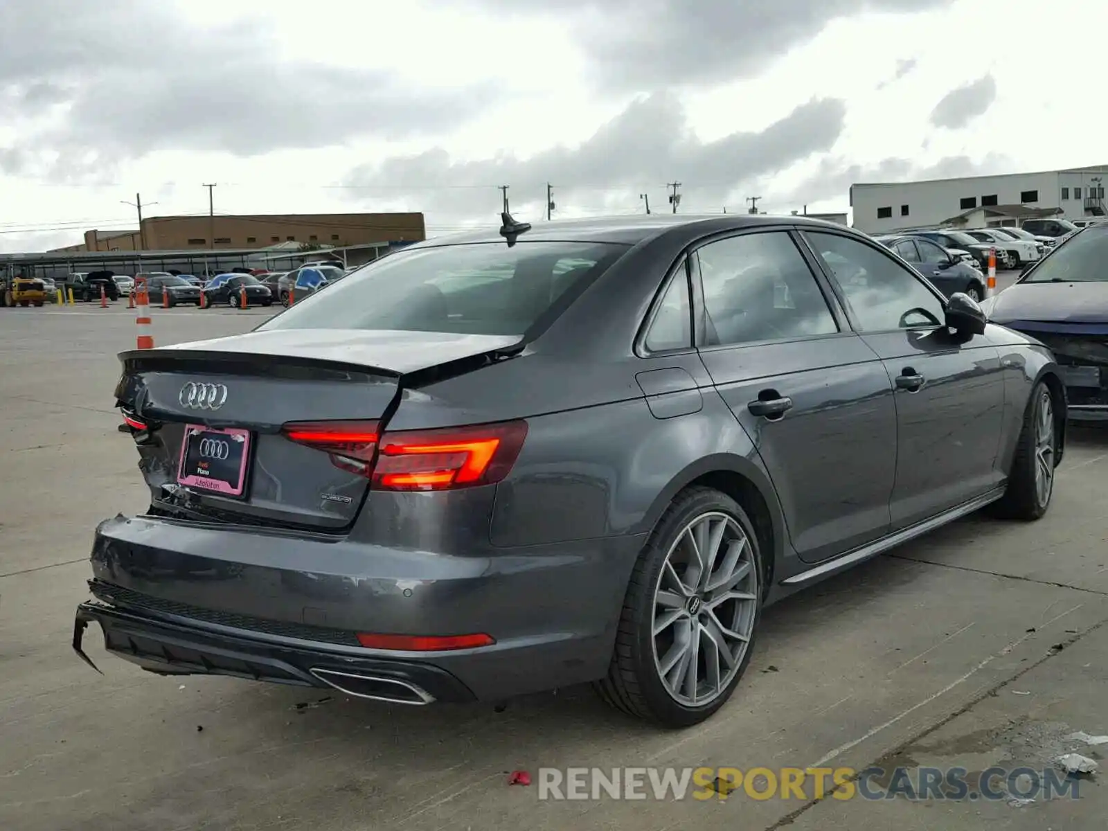 4 Photograph of a damaged car WAUENAF44KA060803 AUDI A4 2019