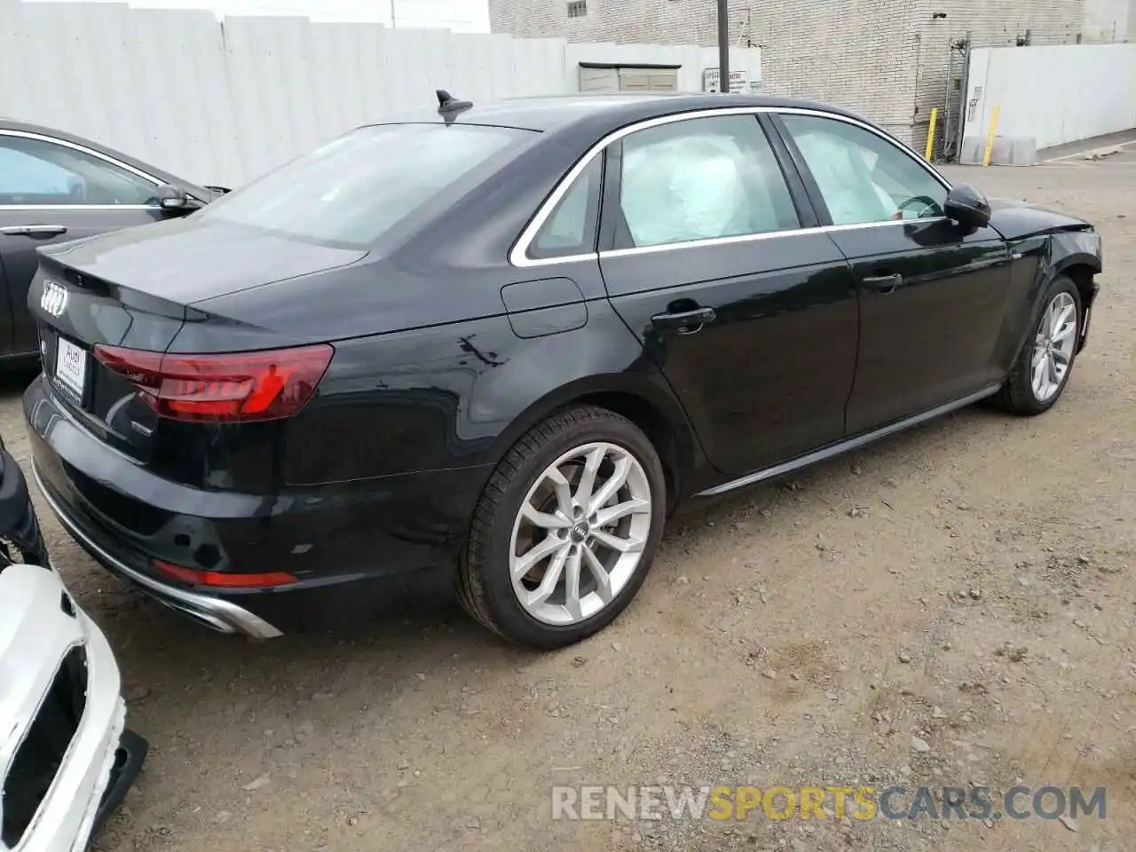 4 Фотография поврежденного автомобиля WAUENAF44KN001985 AUDI A4 2019