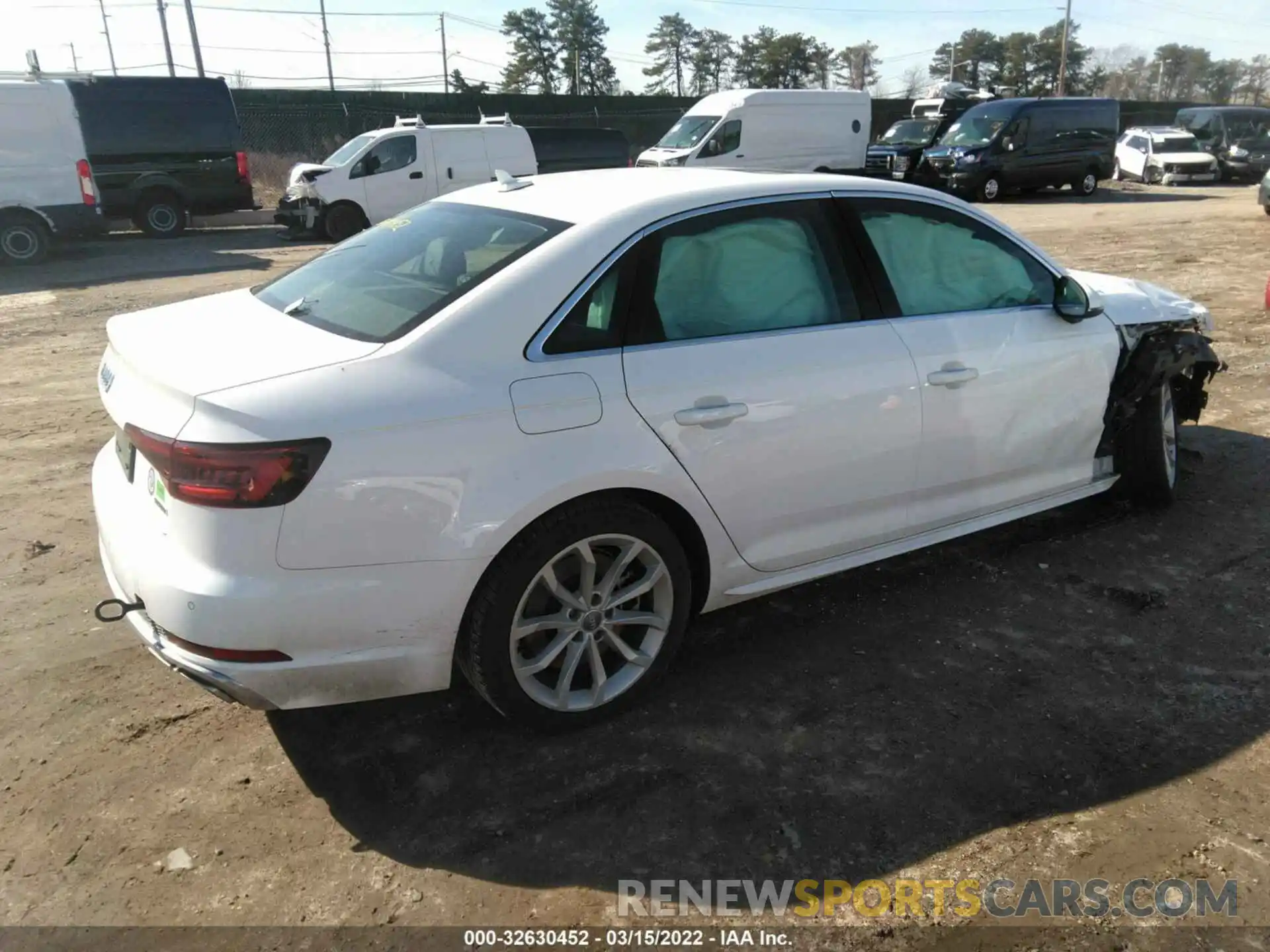 4 Photograph of a damaged car WAUENAF44KN002294 AUDI A4 2019