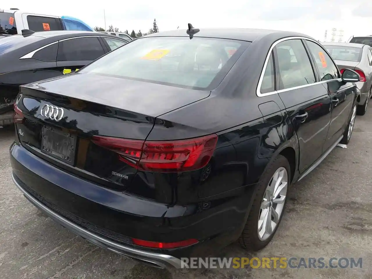 4 Фотография поврежденного автомобиля WAUENAF44KN002912 AUDI A4 2019