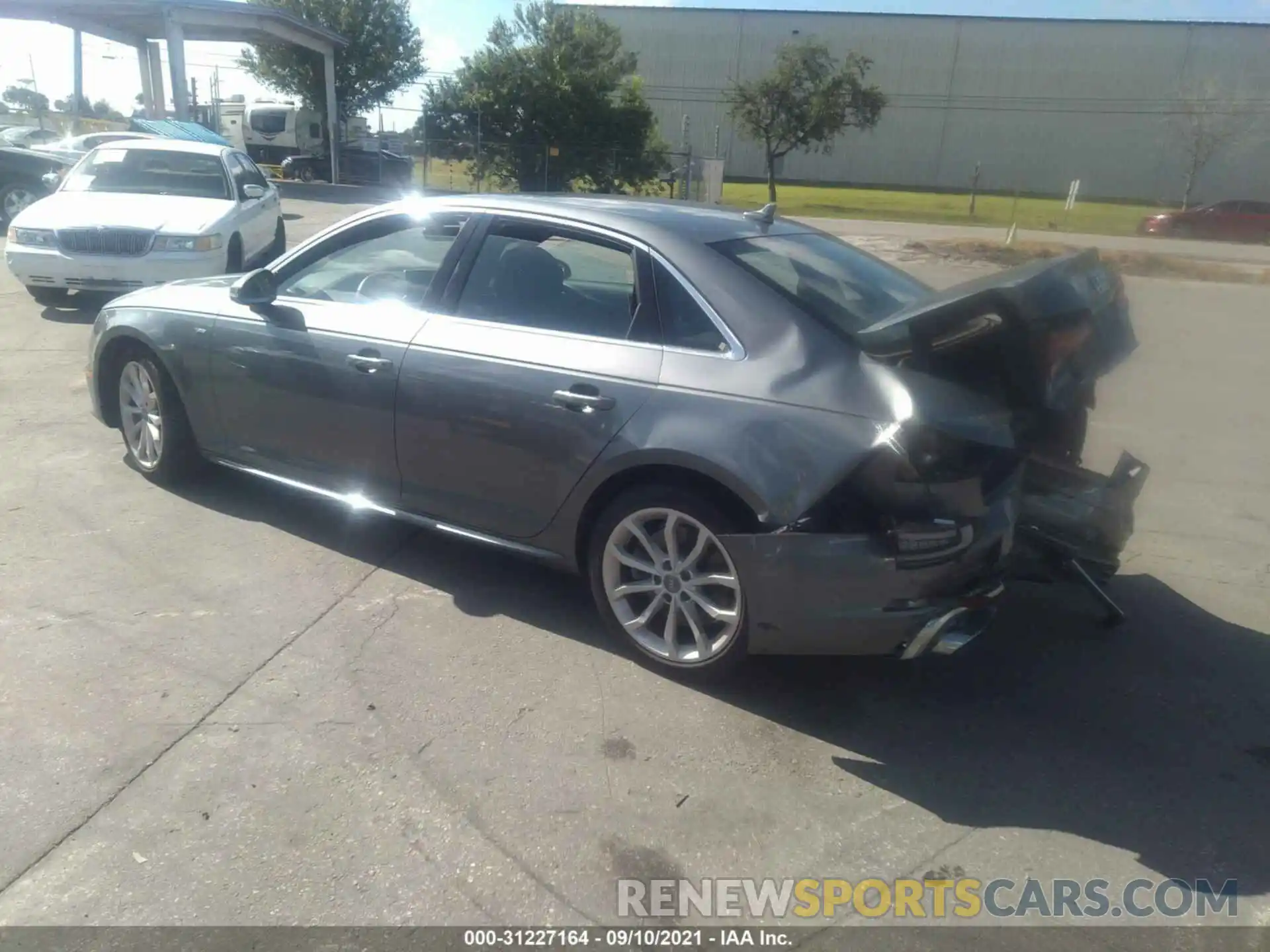 3 Photograph of a damaged car WAUENAF44KN007110 AUDI A4 2019