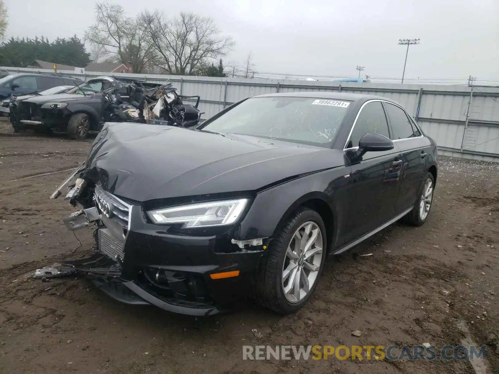 2 Фотография поврежденного автомобиля WAUENAF44KN012176 AUDI A4 2019