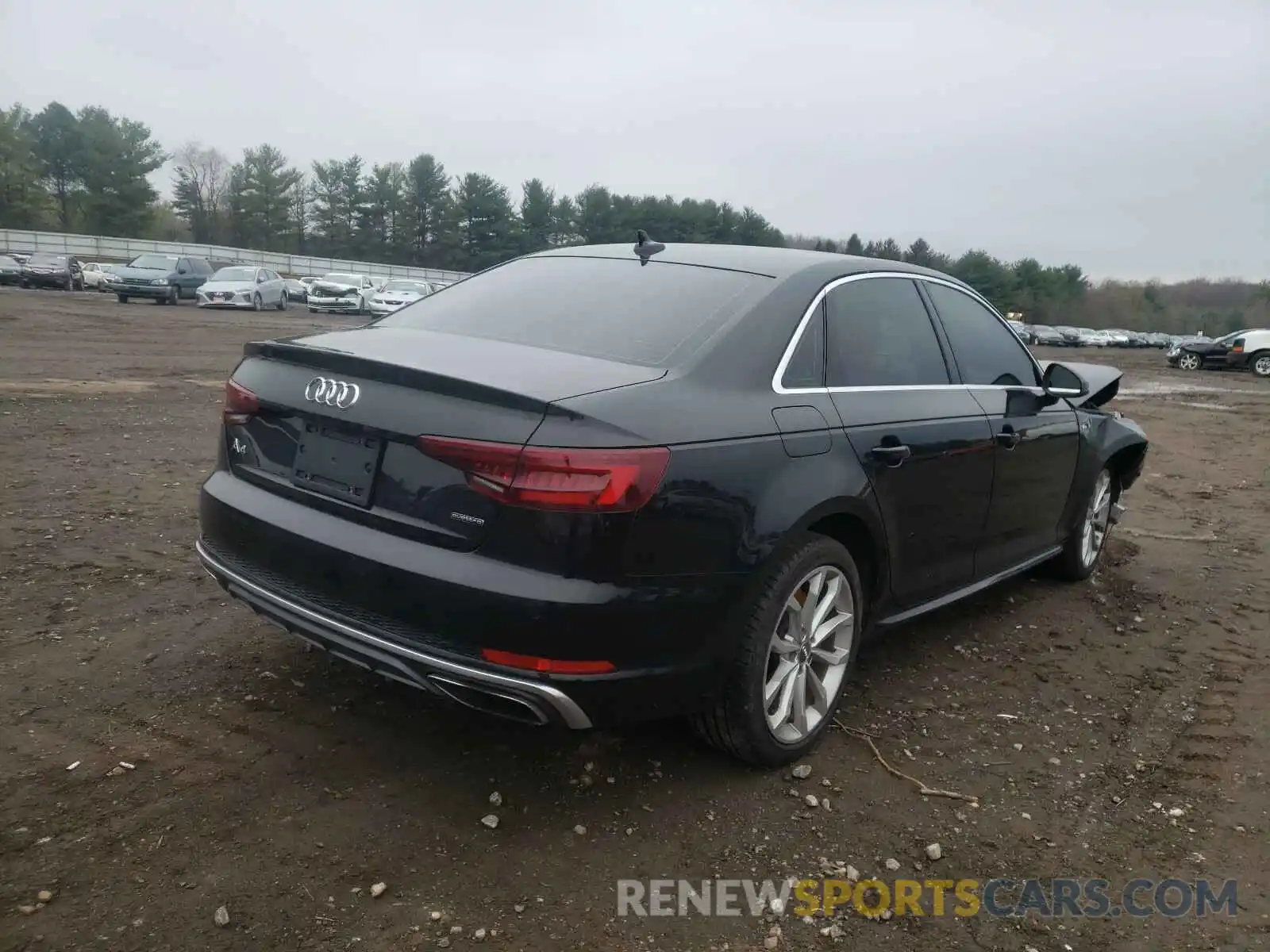 4 Фотография поврежденного автомобиля WAUENAF44KN012176 AUDI A4 2019