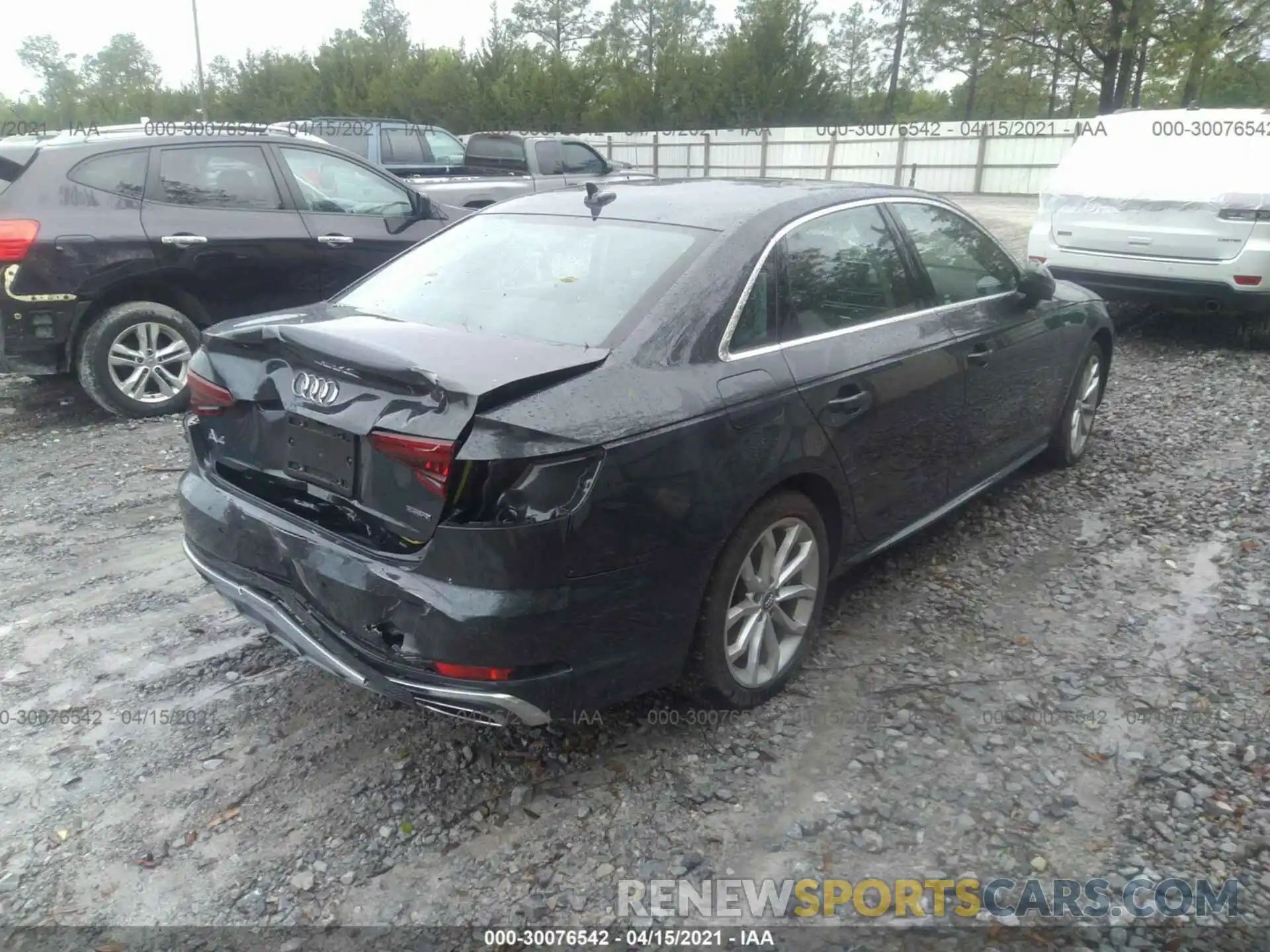 4 Photograph of a damaged car WAUENAF45KA014459 AUDI A4 2019