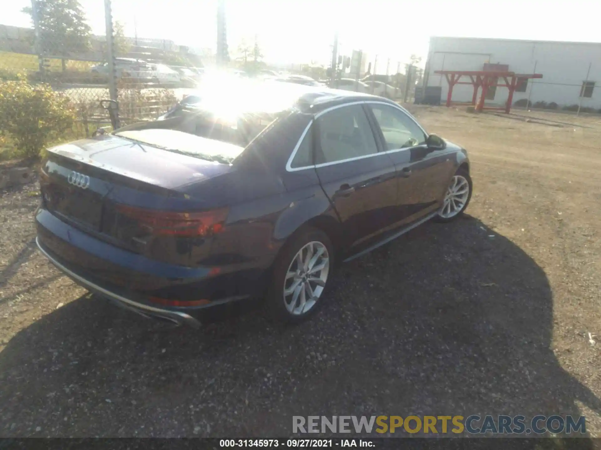 4 Photograph of a damaged car WAUENAF45KA016521 AUDI A4 2019