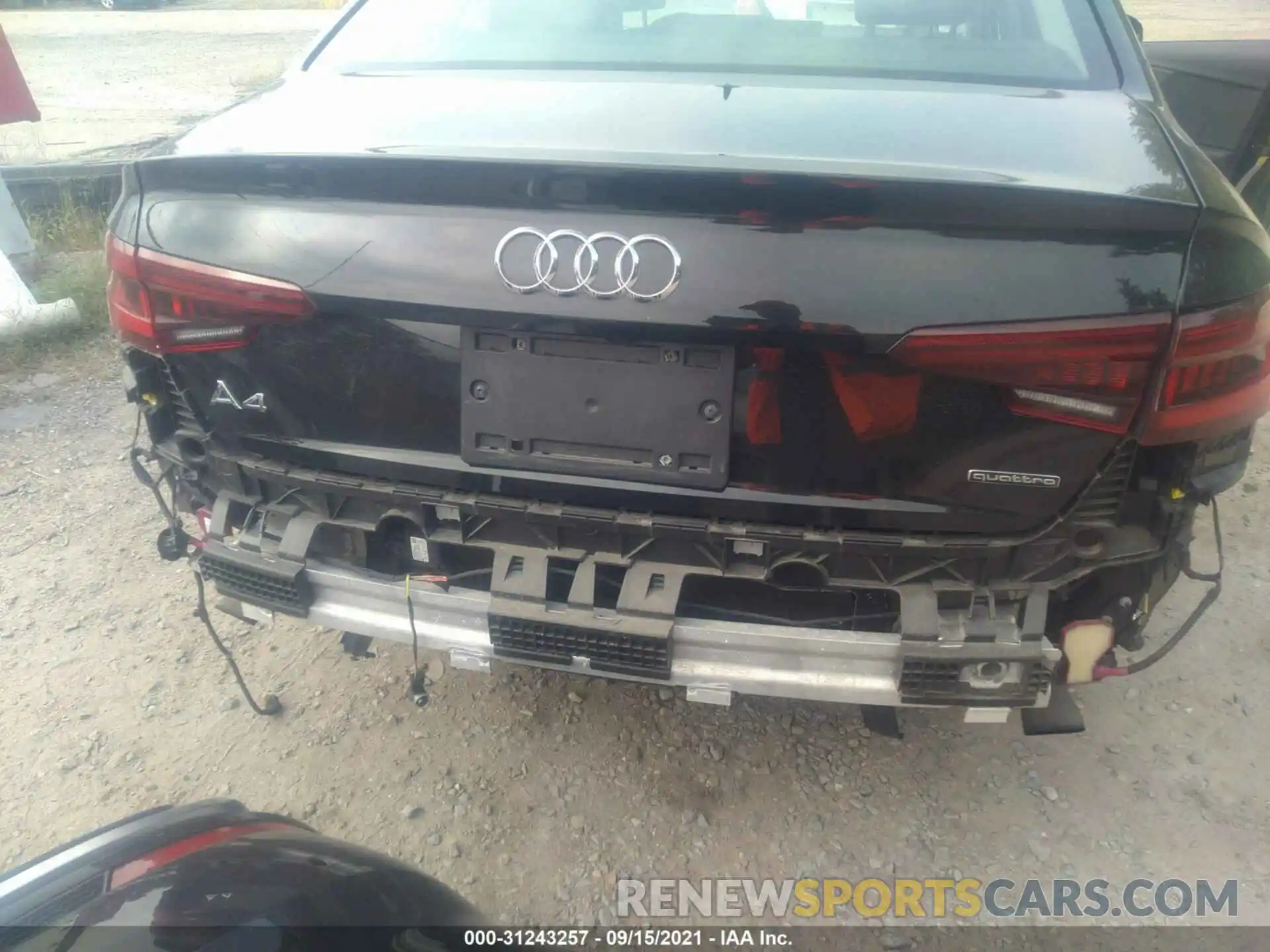 6 Photograph of a damaged car WAUENAF45KA070451 AUDI A4 2019