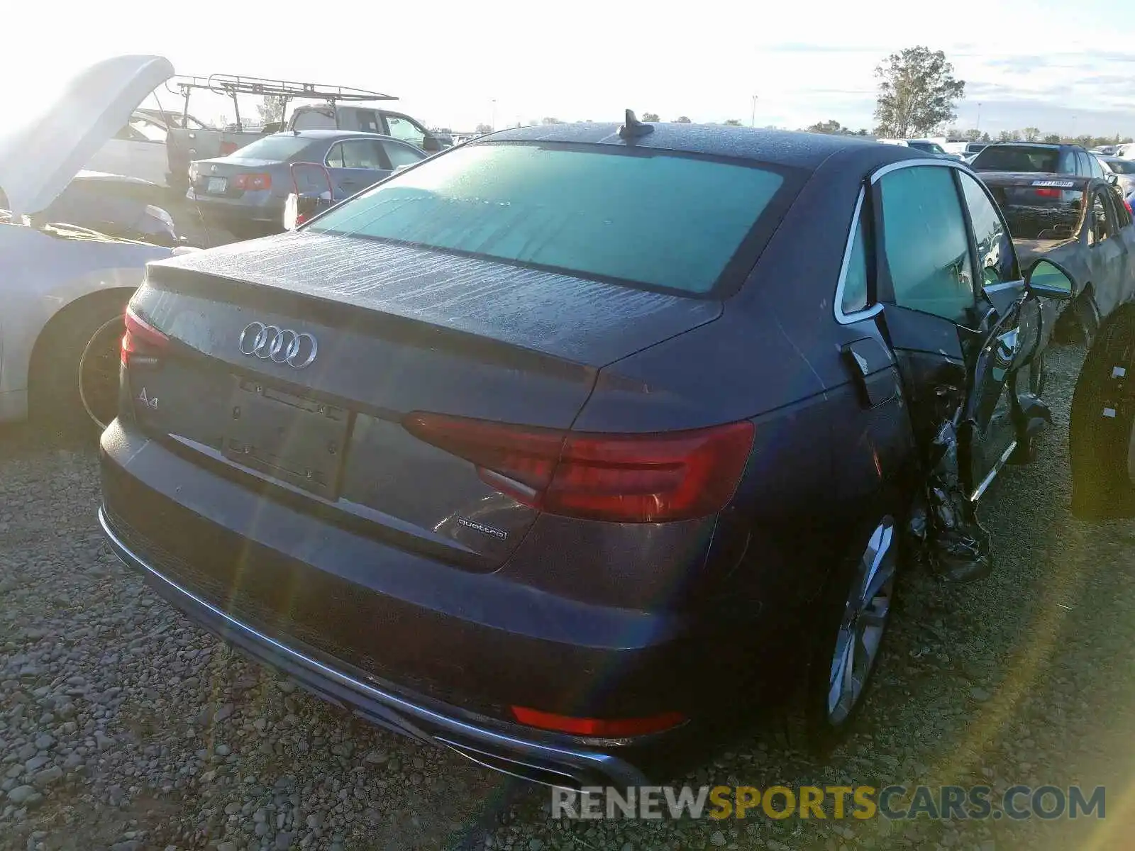 4 Photograph of a damaged car WAUENAF45KA072488 AUDI A4 2019