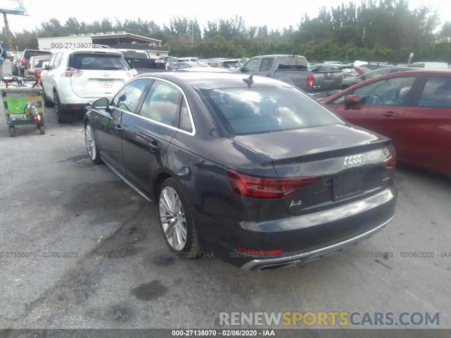 3 Photograph of a damaged car WAUENAF45KA076072 AUDI A4 2019