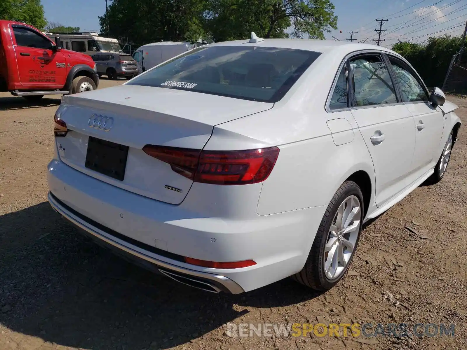 4 Photograph of a damaged car WAUENAF45KA108891 AUDI A4 2019