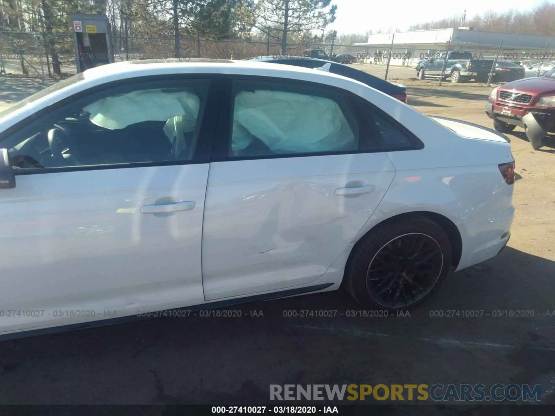 6 Photograph of a damaged car WAUENAF45KN003146 AUDI A4 2019