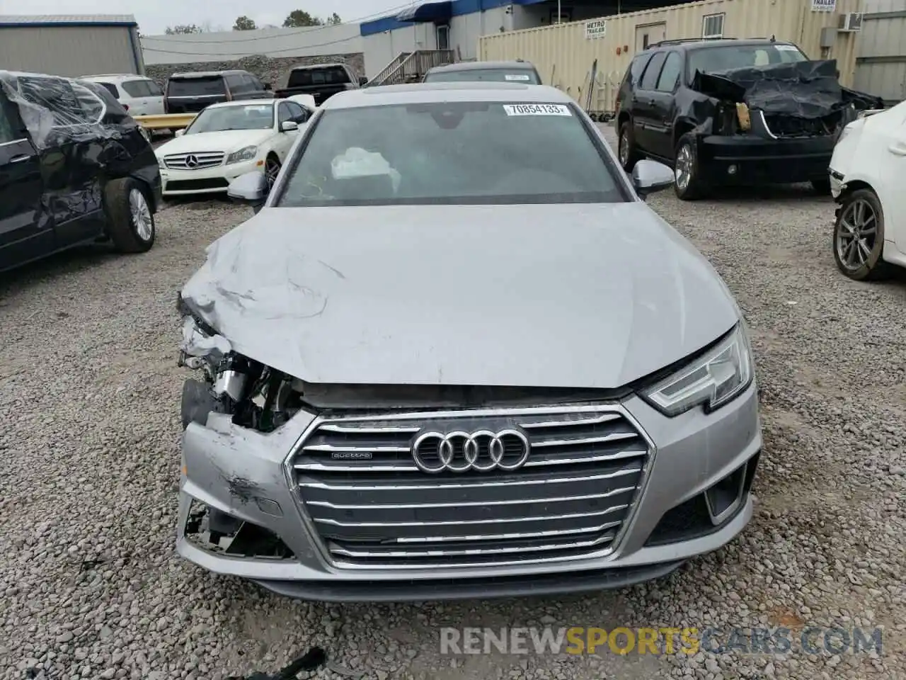 5 Photograph of a damaged car WAUENAF45KN020934 AUDI A4 2019