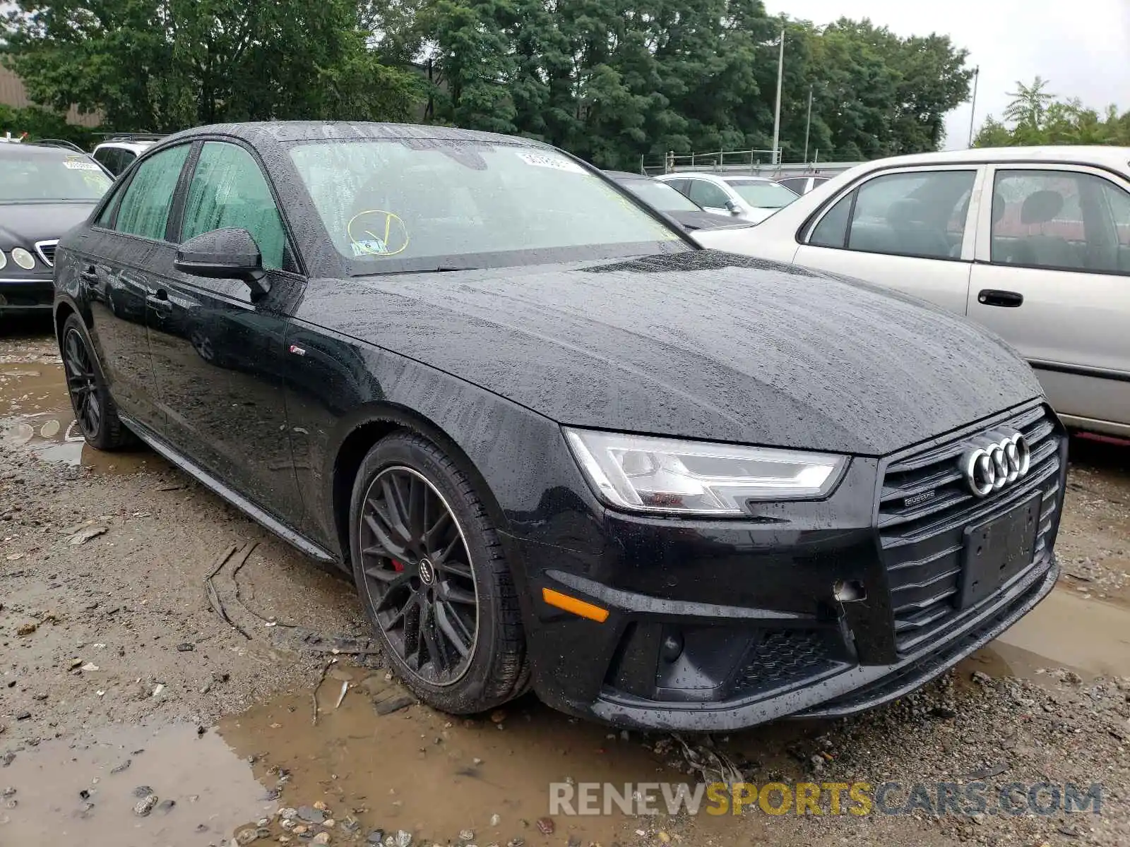 1 Photograph of a damaged car WAUENAF46KA066621 AUDI A4 2019