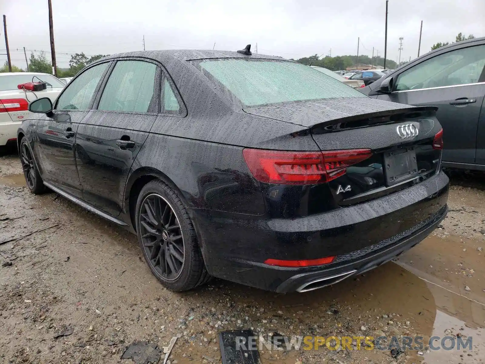 3 Фотография поврежденного автомобиля WAUENAF46KA066621 AUDI A4 2019