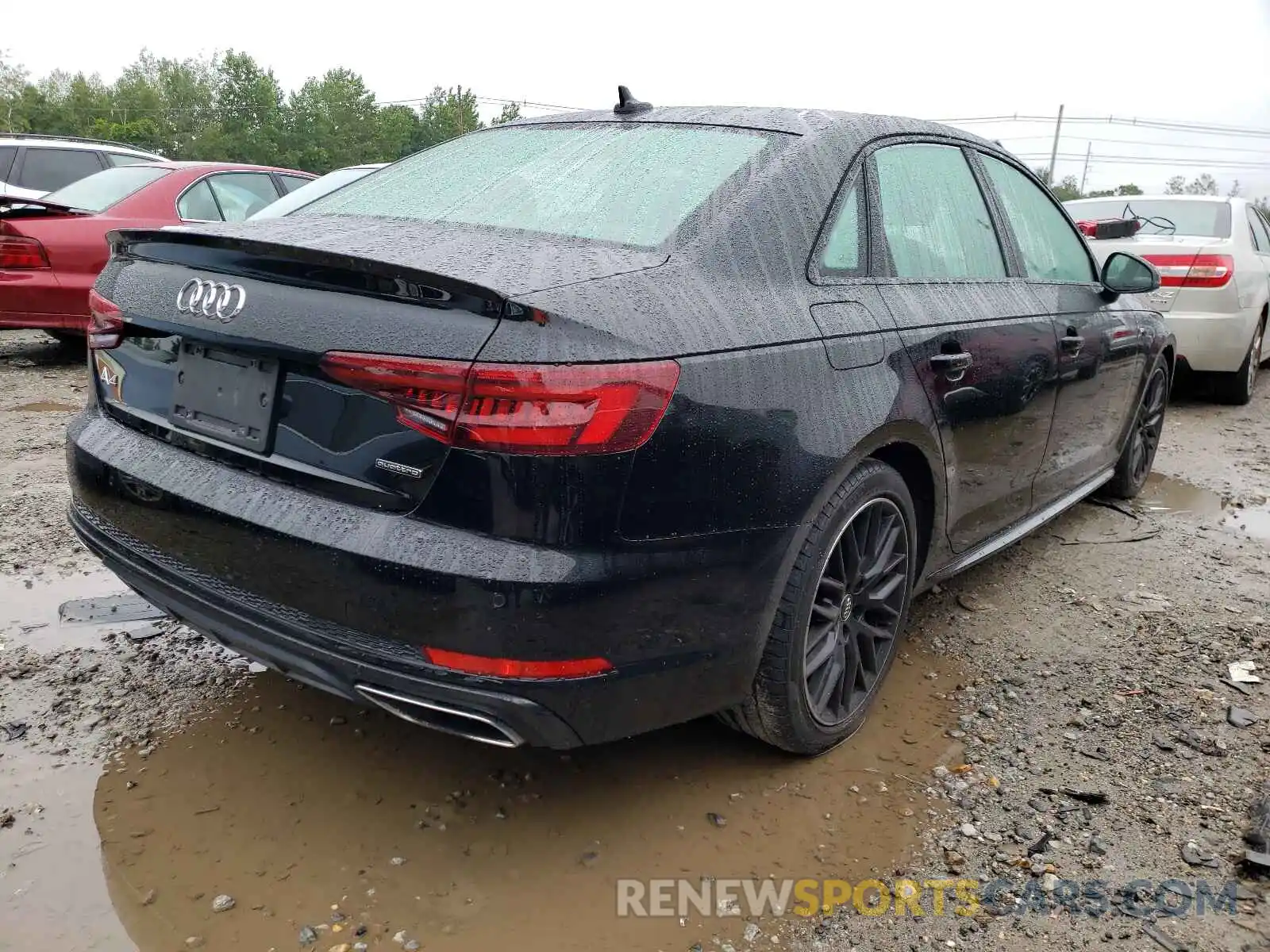 4 Photograph of a damaged car WAUENAF46KA066621 AUDI A4 2019