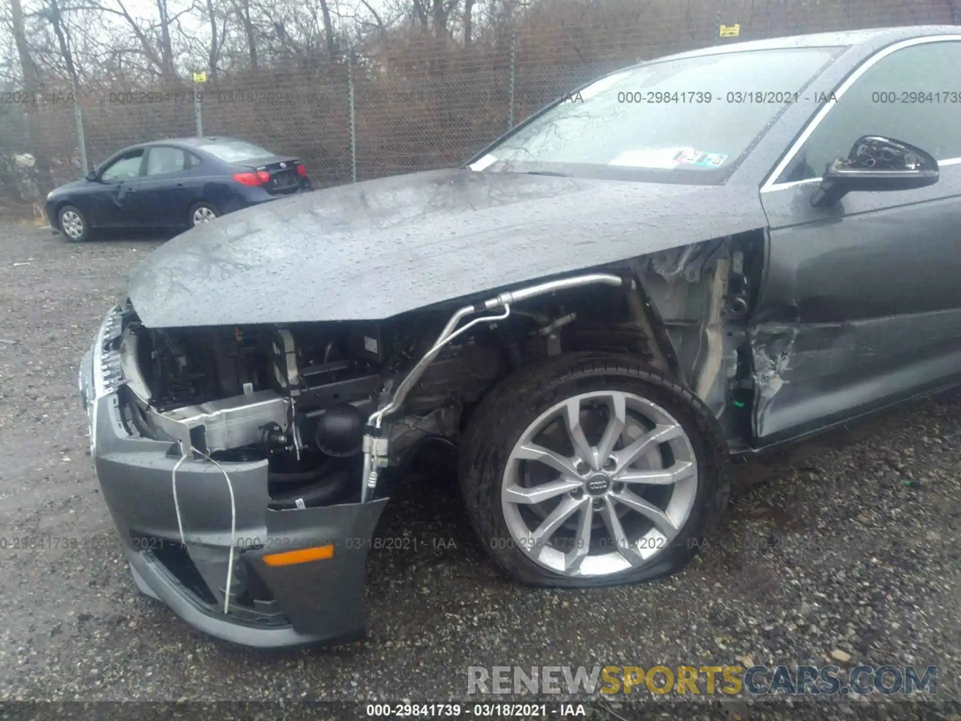 6 Photograph of a damaged car WAUENAF46KA109841 AUDI A4 2019