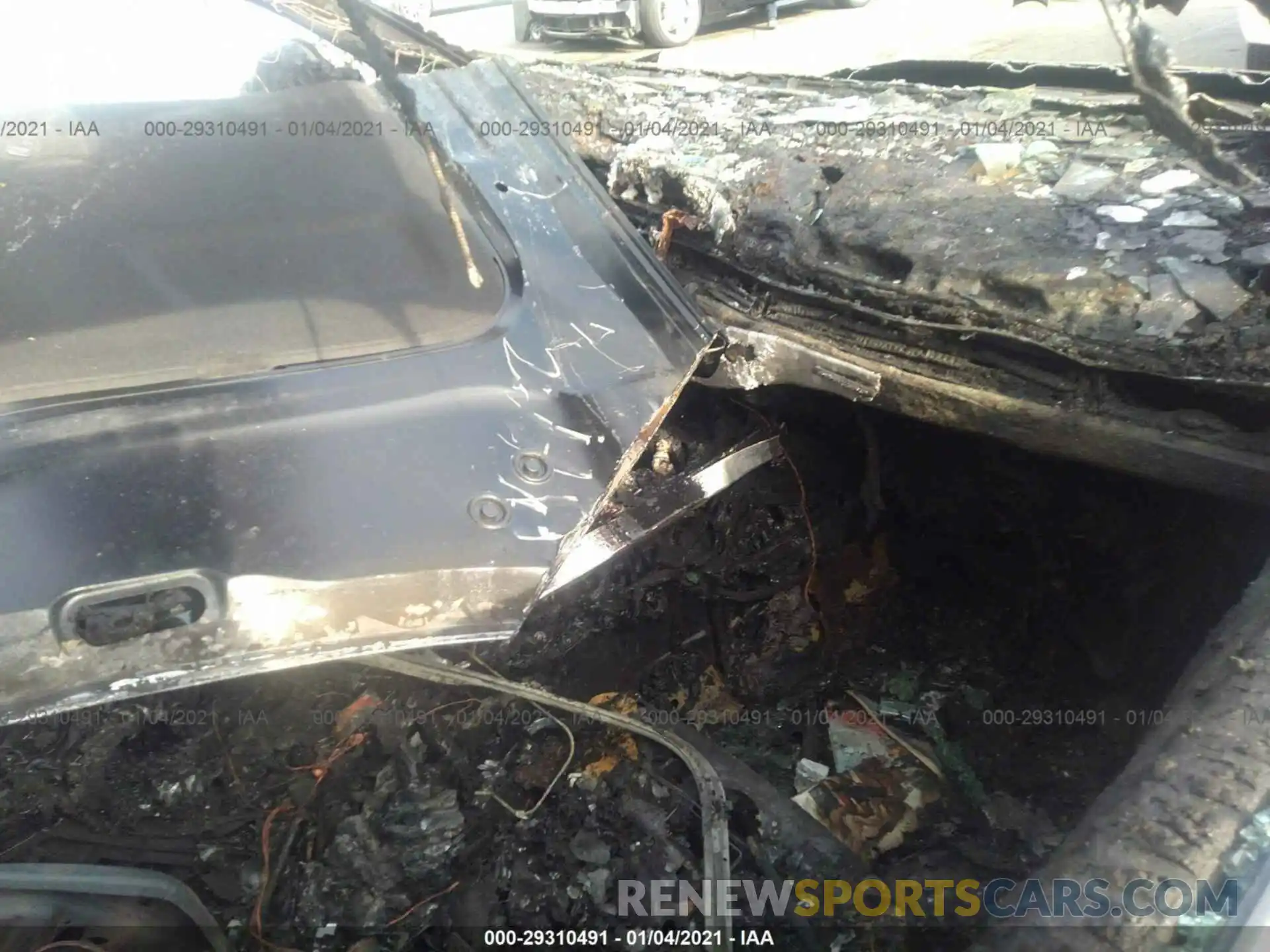 5 Photograph of a damaged car WAUENAF46KA114313 AUDI A4 2019