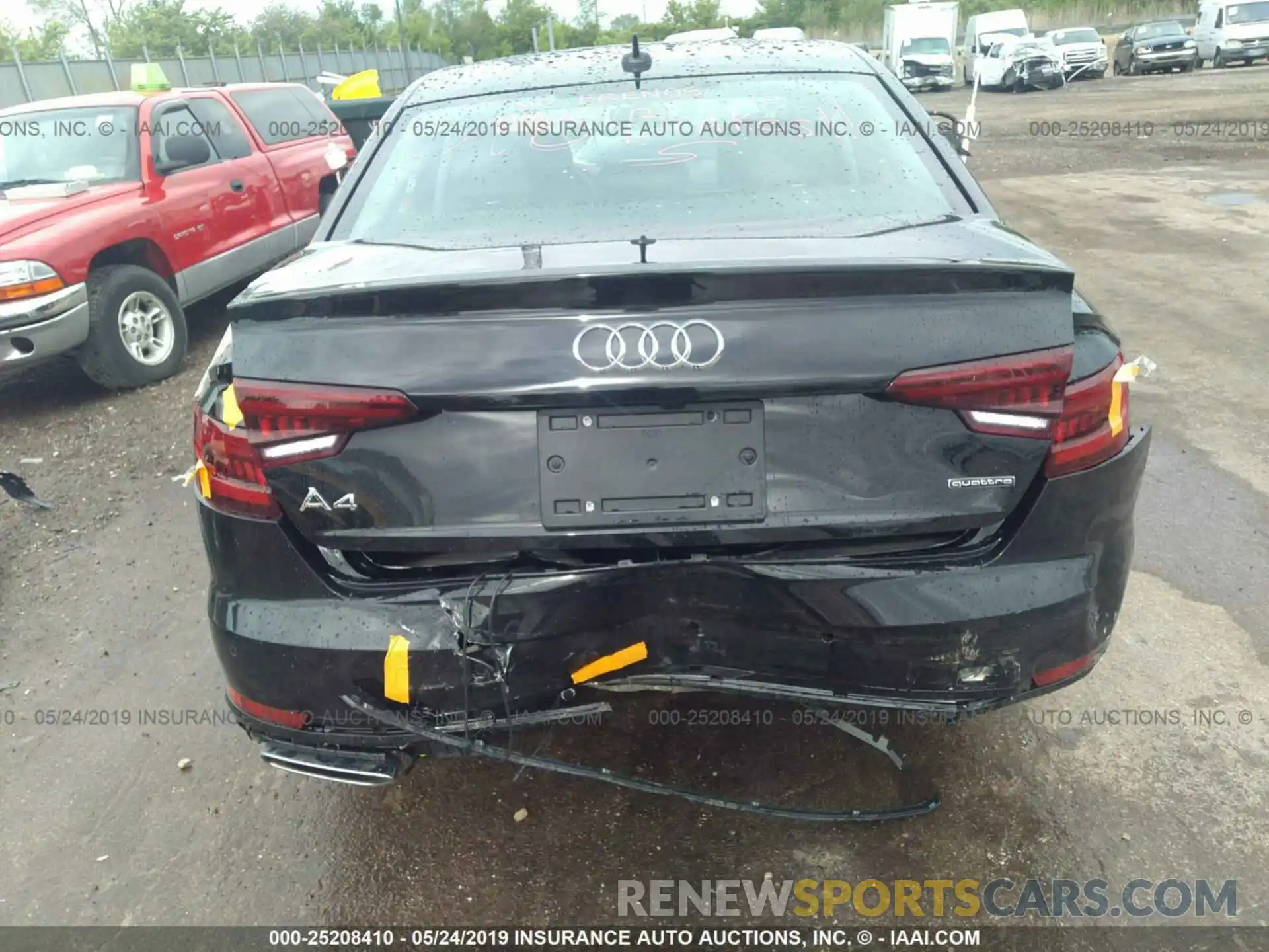 6 Photograph of a damaged car WAUENAF46KN002197 AUDI A4 2019