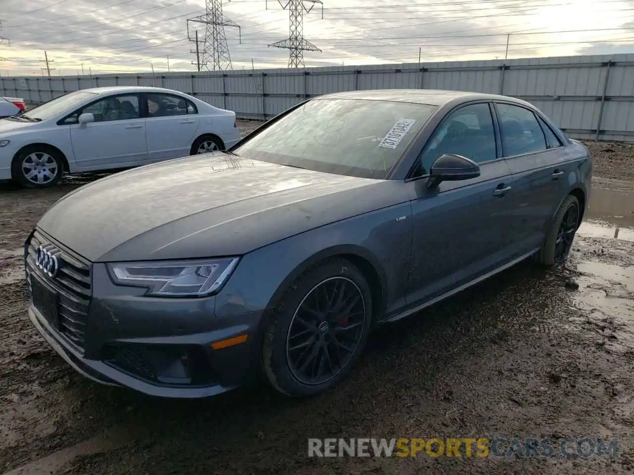 2 Photograph of a damaged car WAUENAF46KN020246 AUDI A4 2019