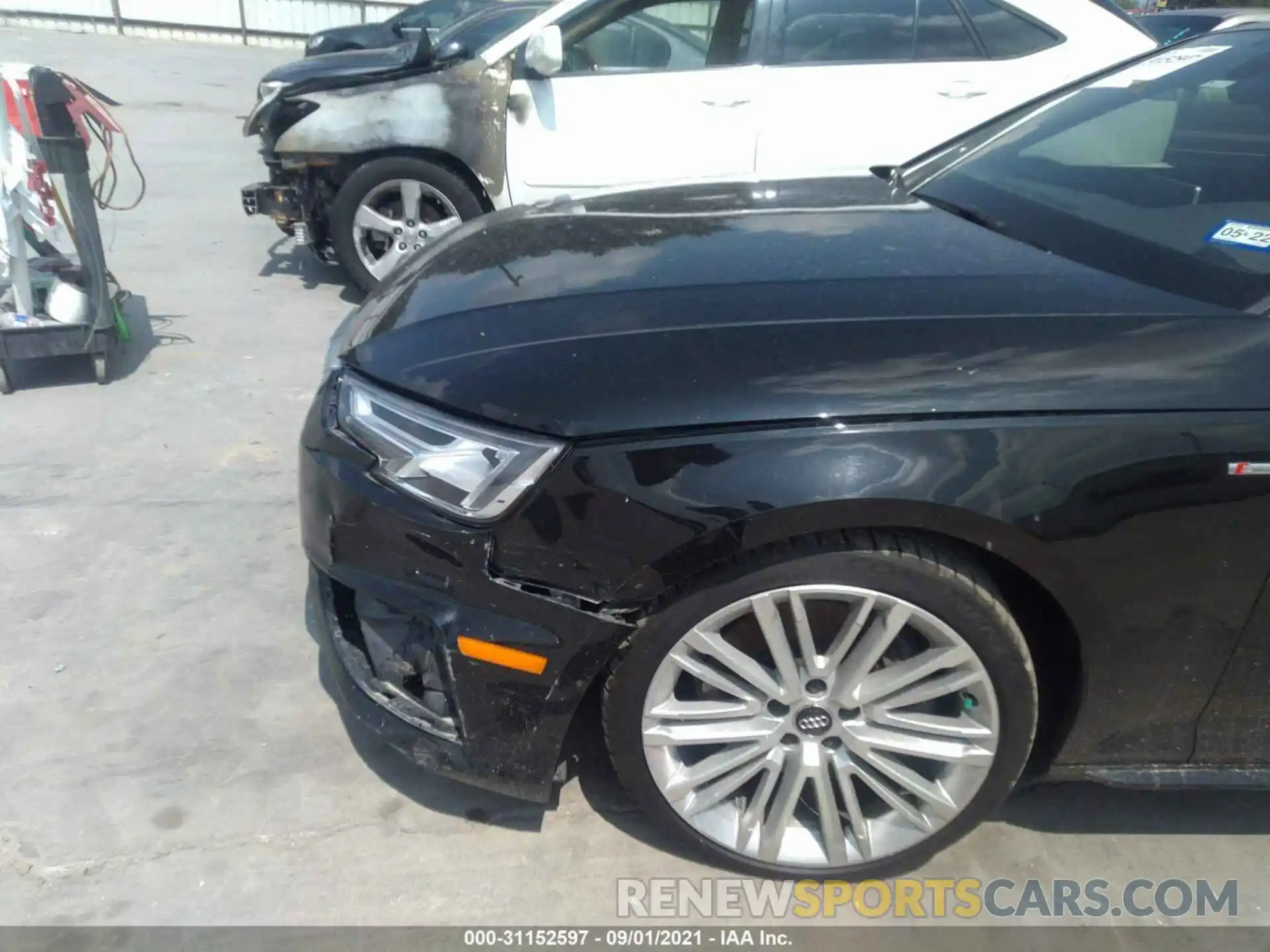 6 Photograph of a damaged car WAUENAF47KA009876 AUDI A4 2019